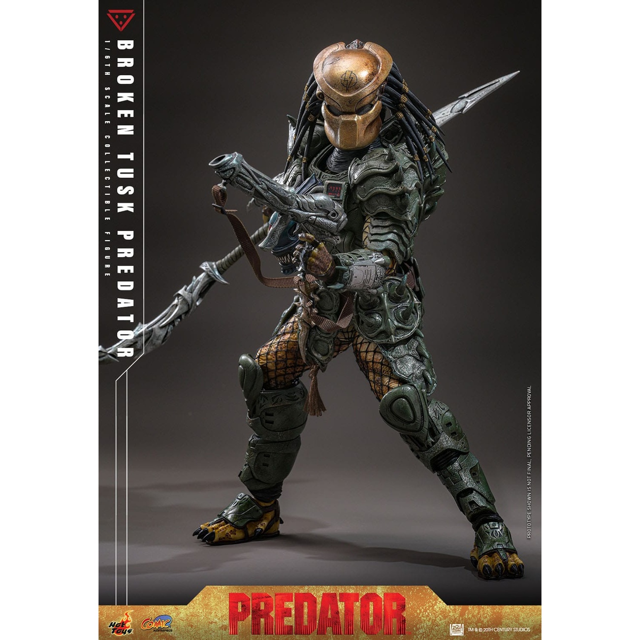 Alien vs. Predator - Broken Tusk Predator Masterpiece 1:6 Action Figure