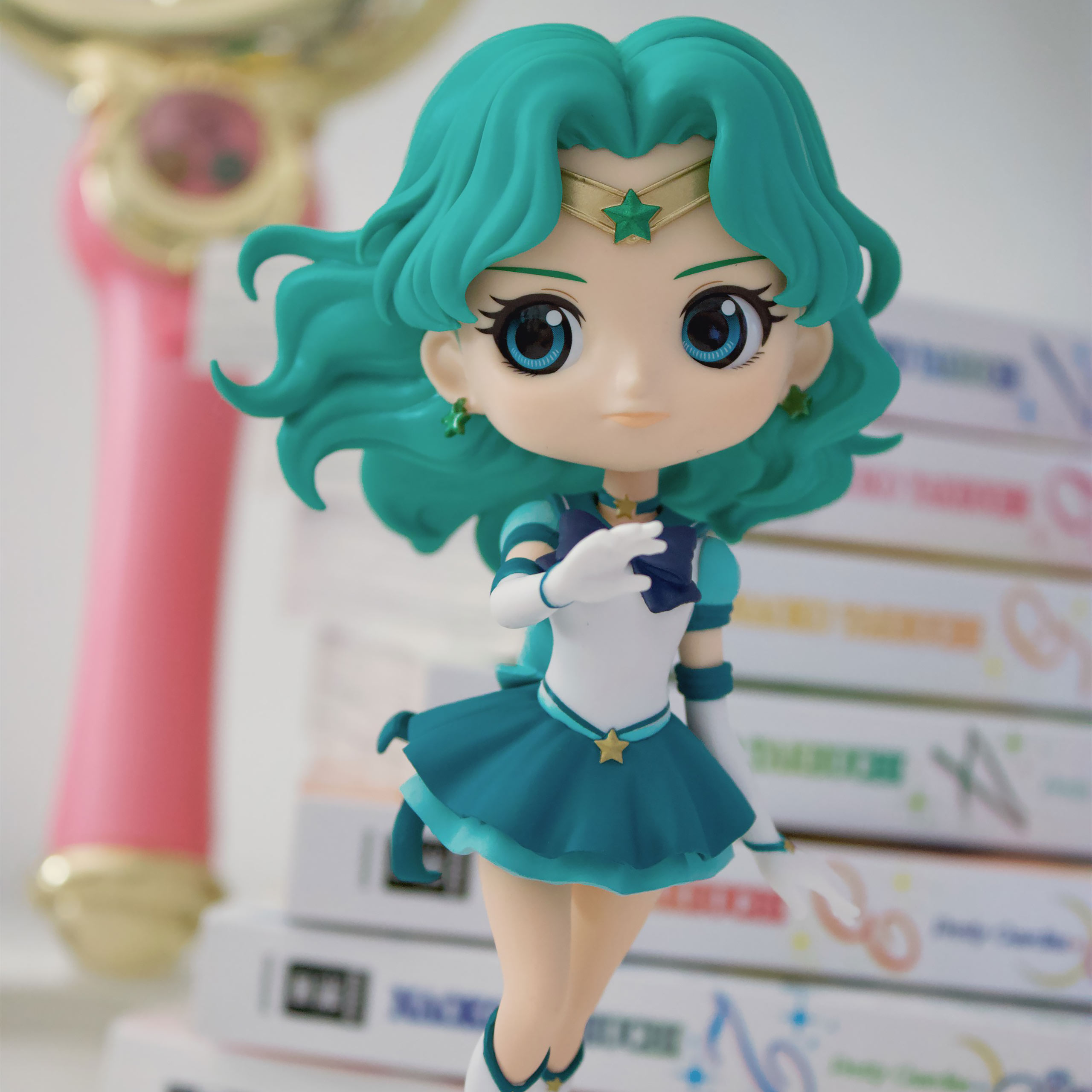 Sailor Moon Cosmos - Sailor Neptun Q Posket Figur Version A