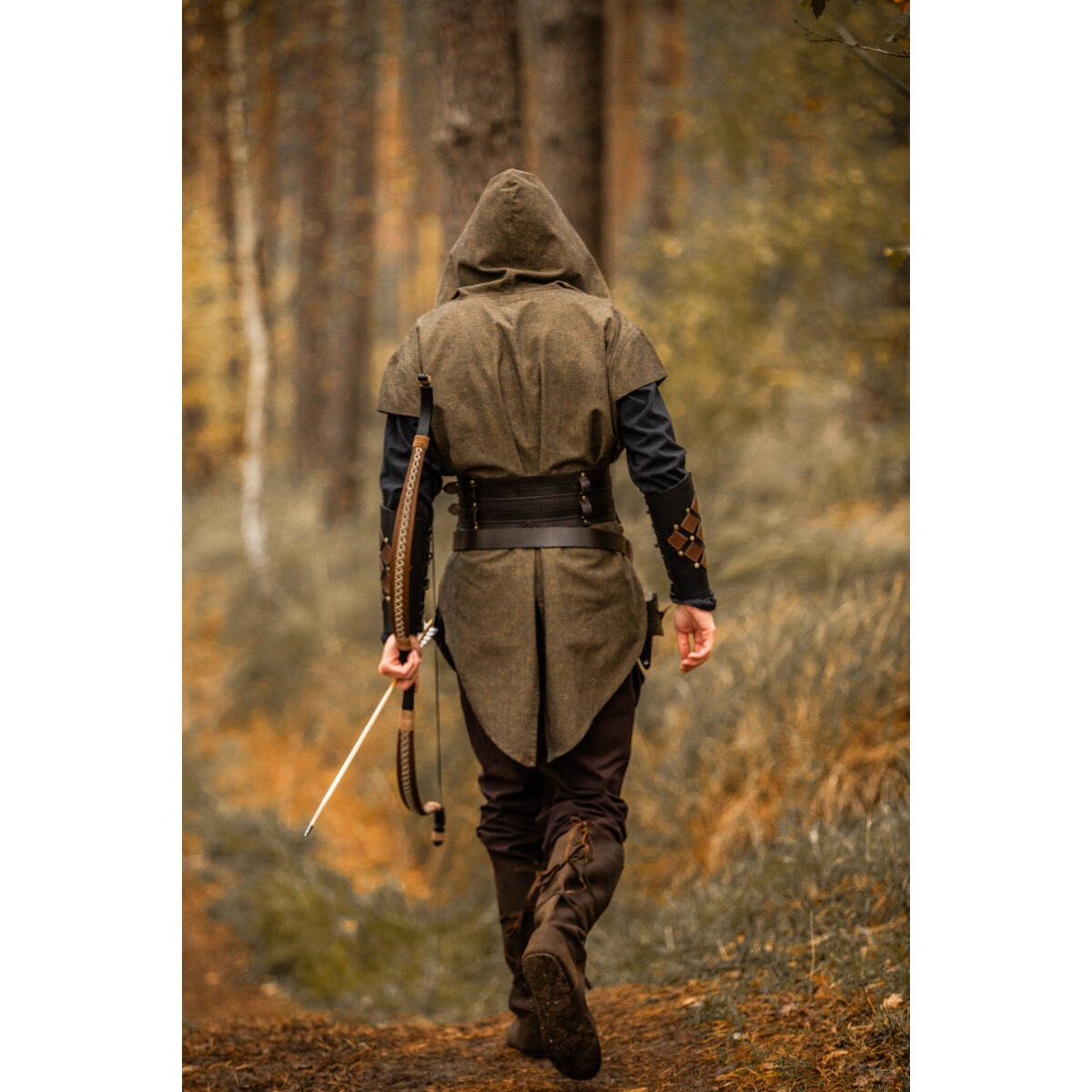 Medieval Ranger Tunic Arais green