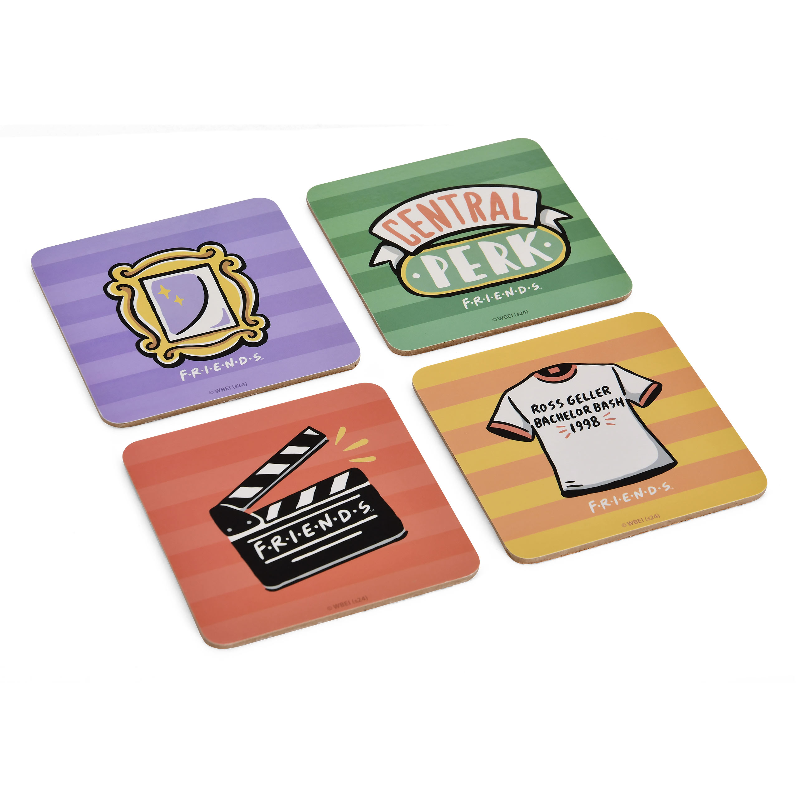 Set de 4 sous-verres Friends