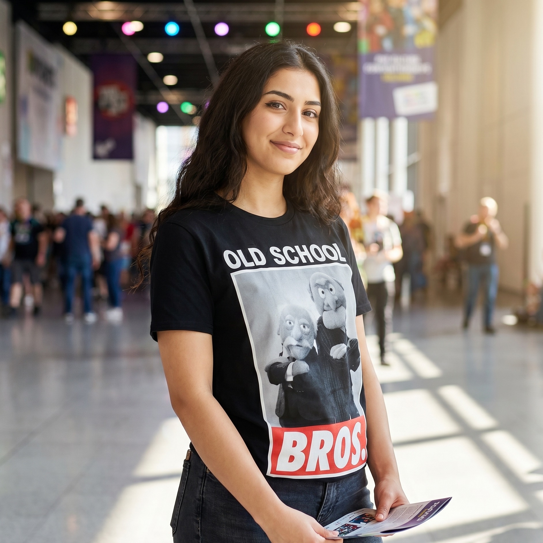 Muppets - Old School Bros. T-Shirt zwart