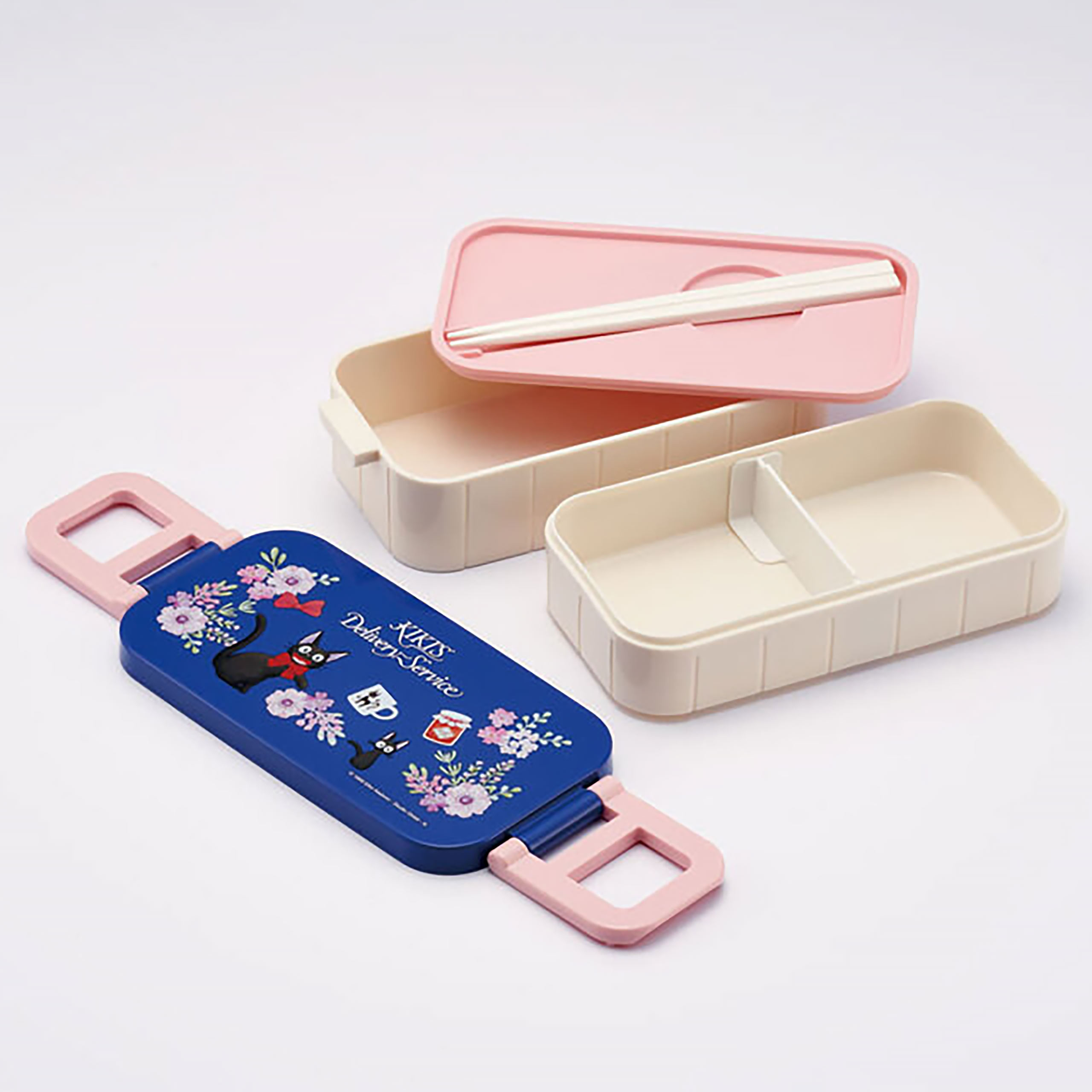 Nicky, la aprendiz de bruja - Jiji Bento con guirnalda de flores