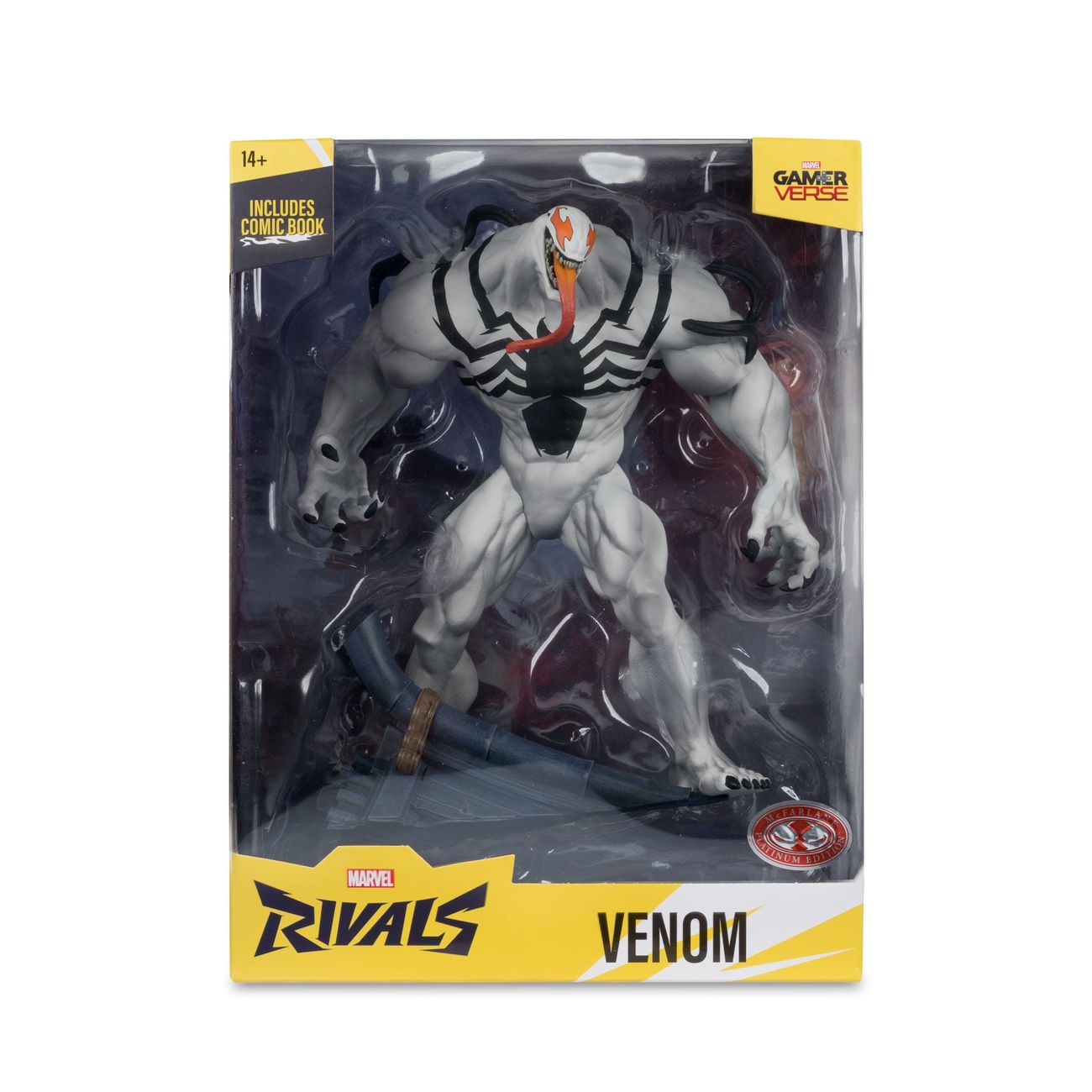 Marvel Rivals - Venom Action Figure 1:6 Red Platinum Edition