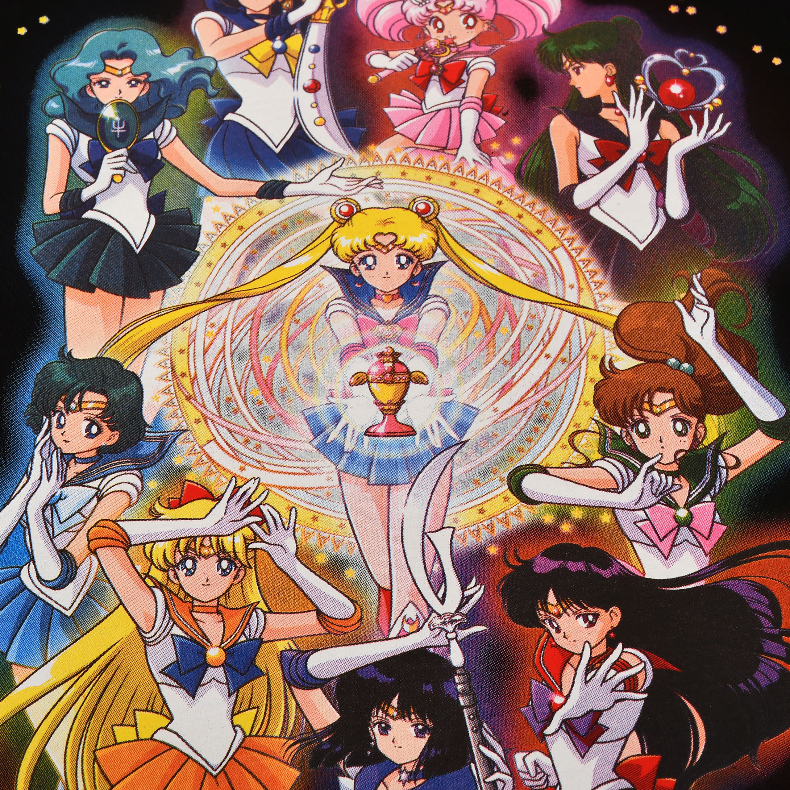 Sailor Moon - Crew T-shirt zwart