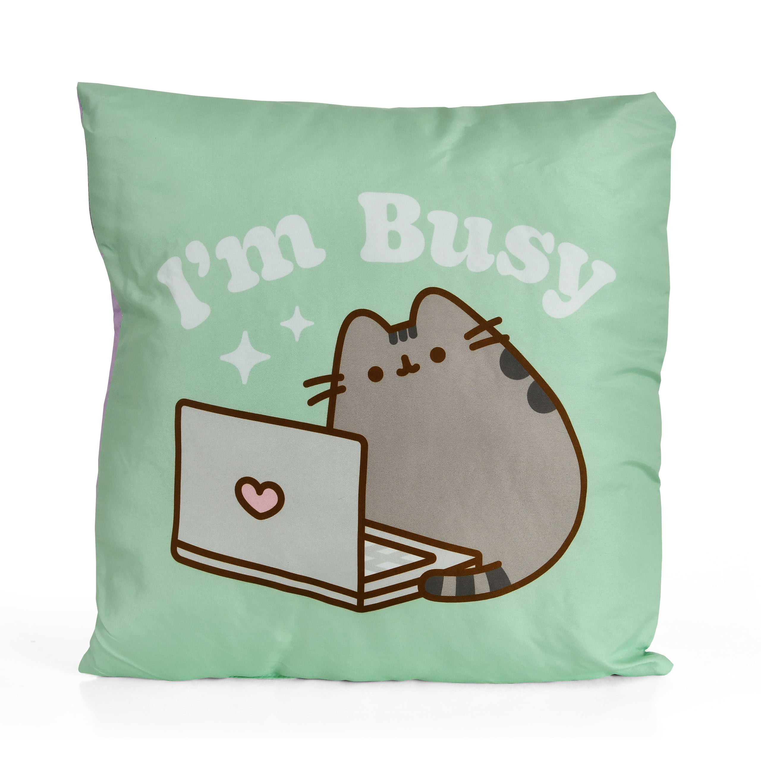 Pusheen - Good Morning I'm Busy Kissen | Elbenwald