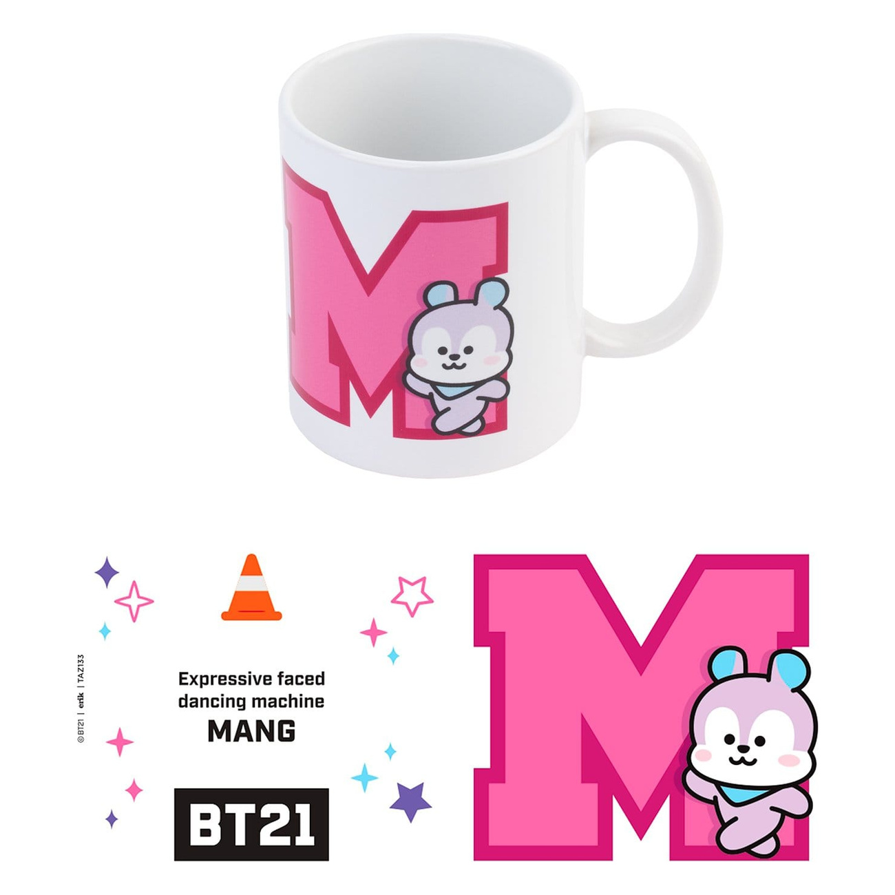 BT21 Mugg New Mang 350 ml