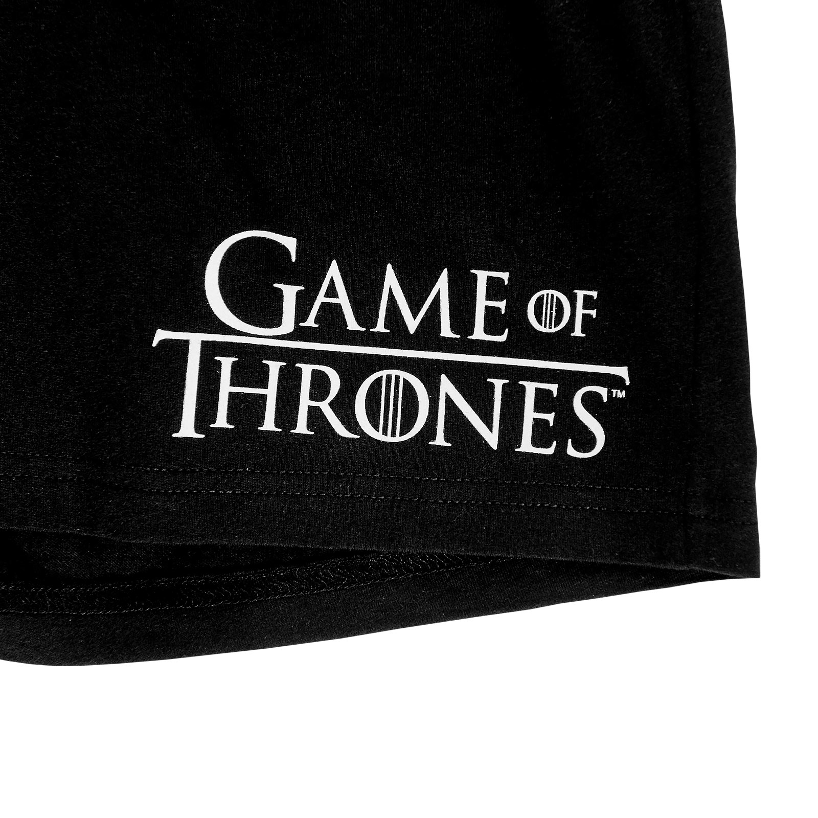 Game of Thrones - Pyjama court pour femmes avec blason Stark