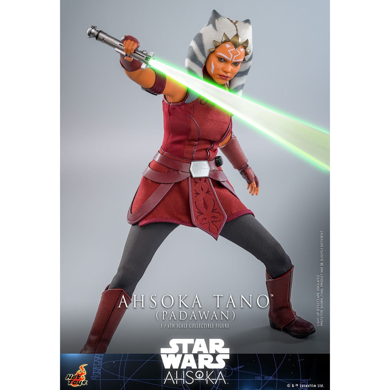 Star Wars: Ahsoka Figura de acción 1/6 Ahsoka Tano (Padawan) 27 cm