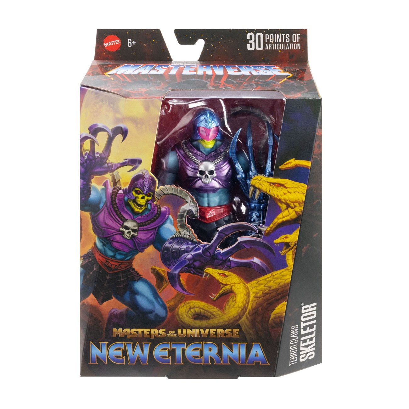 Masters of the Universe New Eternia actiefiguur Terror Claws Skeletor 18 cm