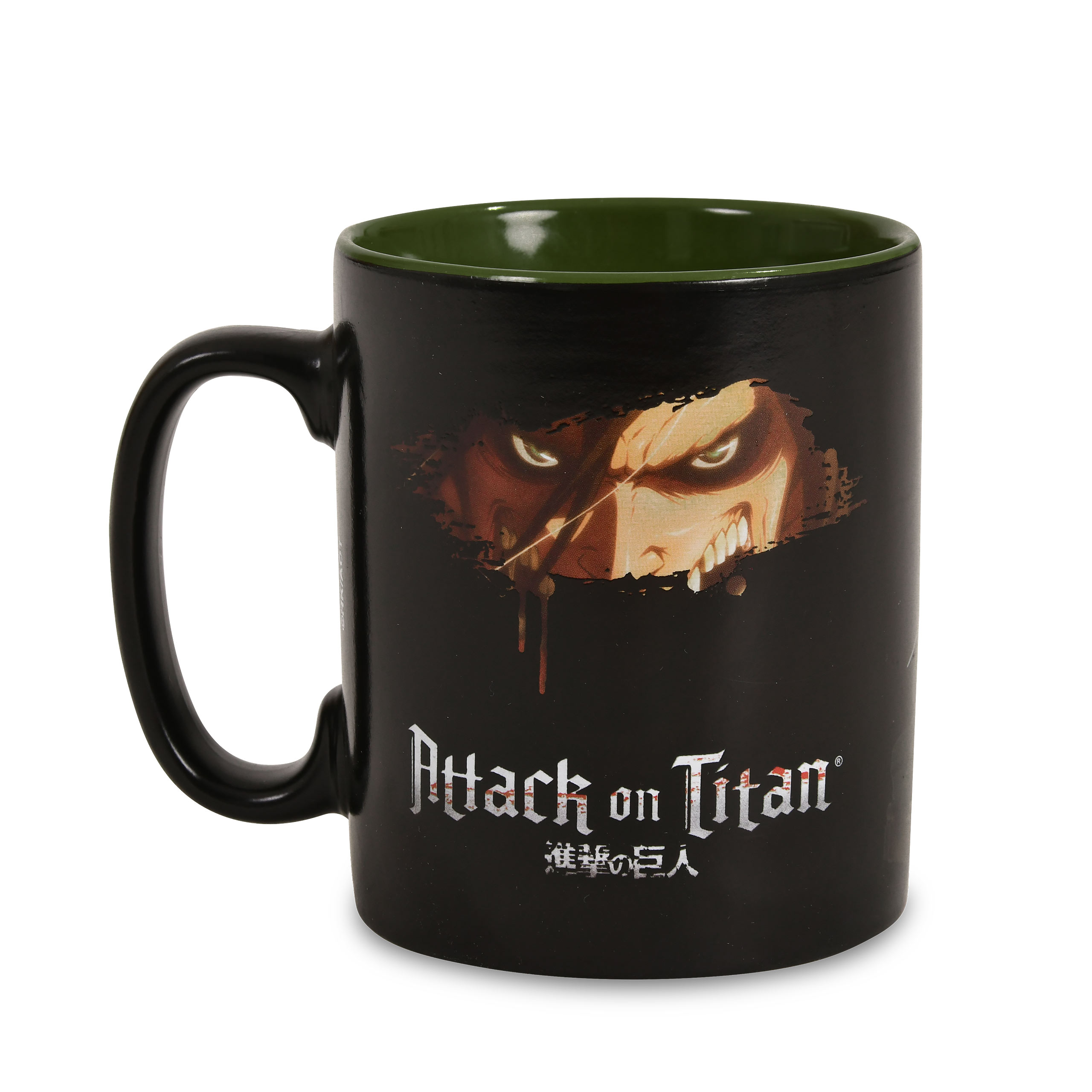 Attack on Titan - Eren & Titan Tazza effetto termico