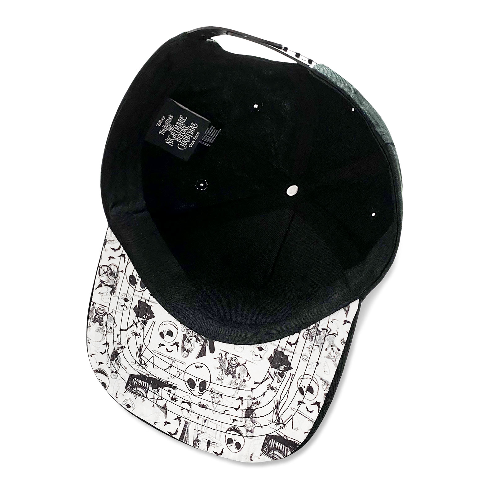 Nightmare Before Christmas - Cappello Snapback Faccia di Jack