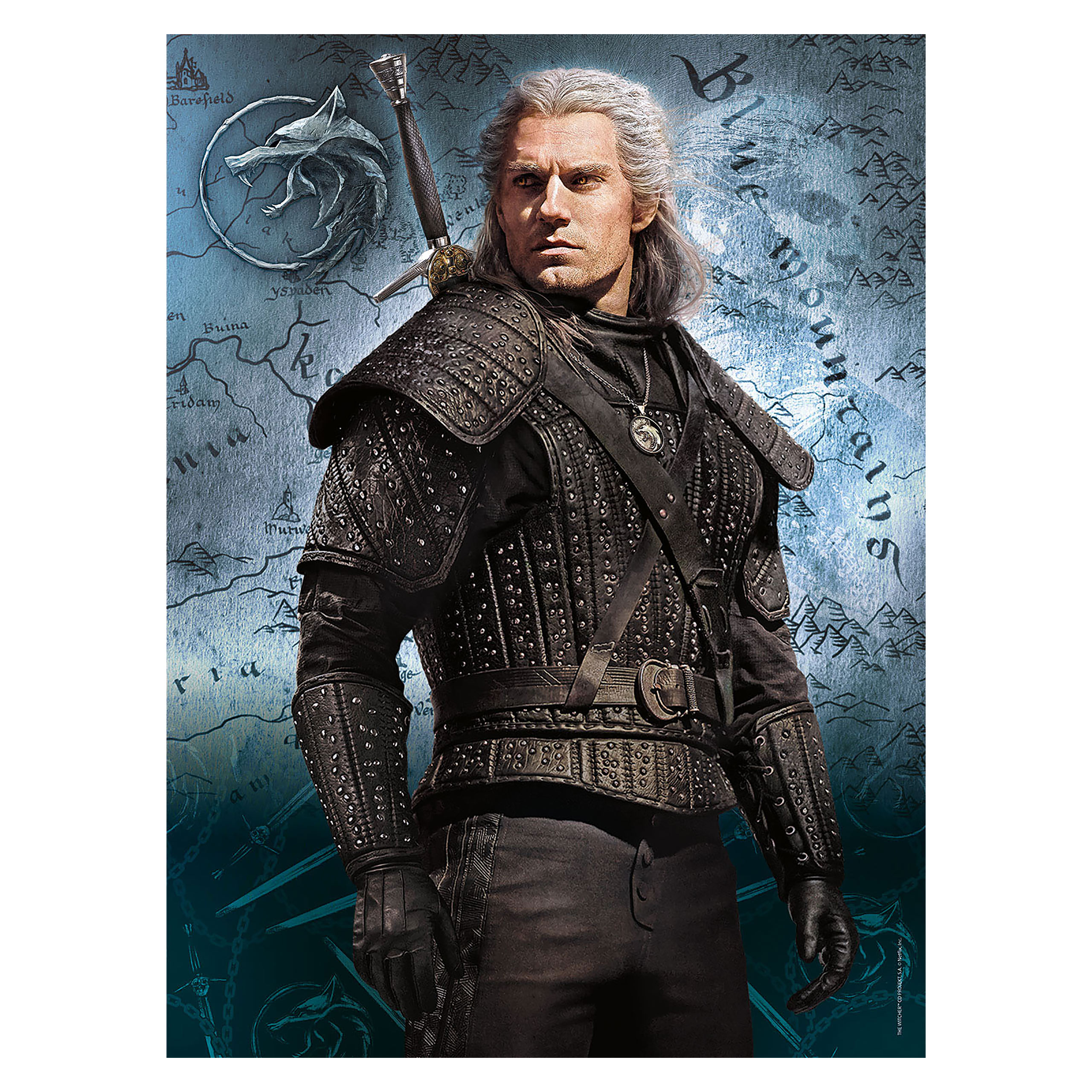 Witcher - Puzzle Geralt de Riv 500 Pièces