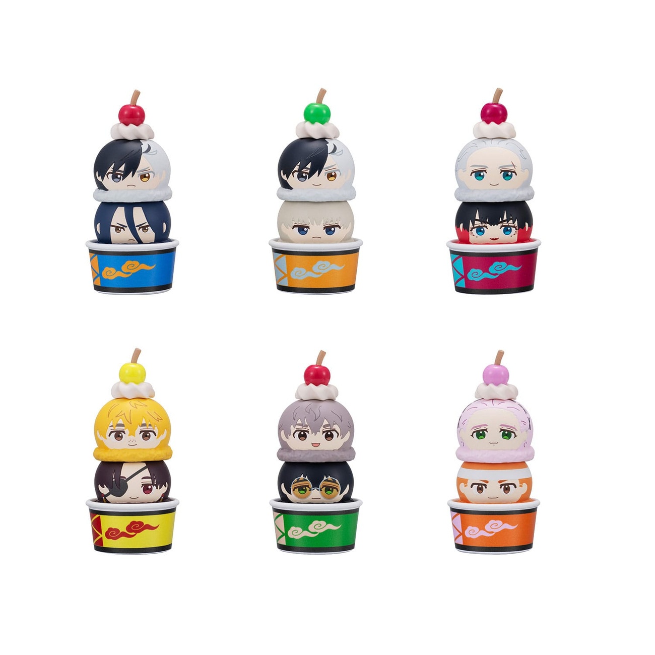 Wind Breaker Tsumichen Stack up & Change figuras coleccionables 8 cm surtido (6)