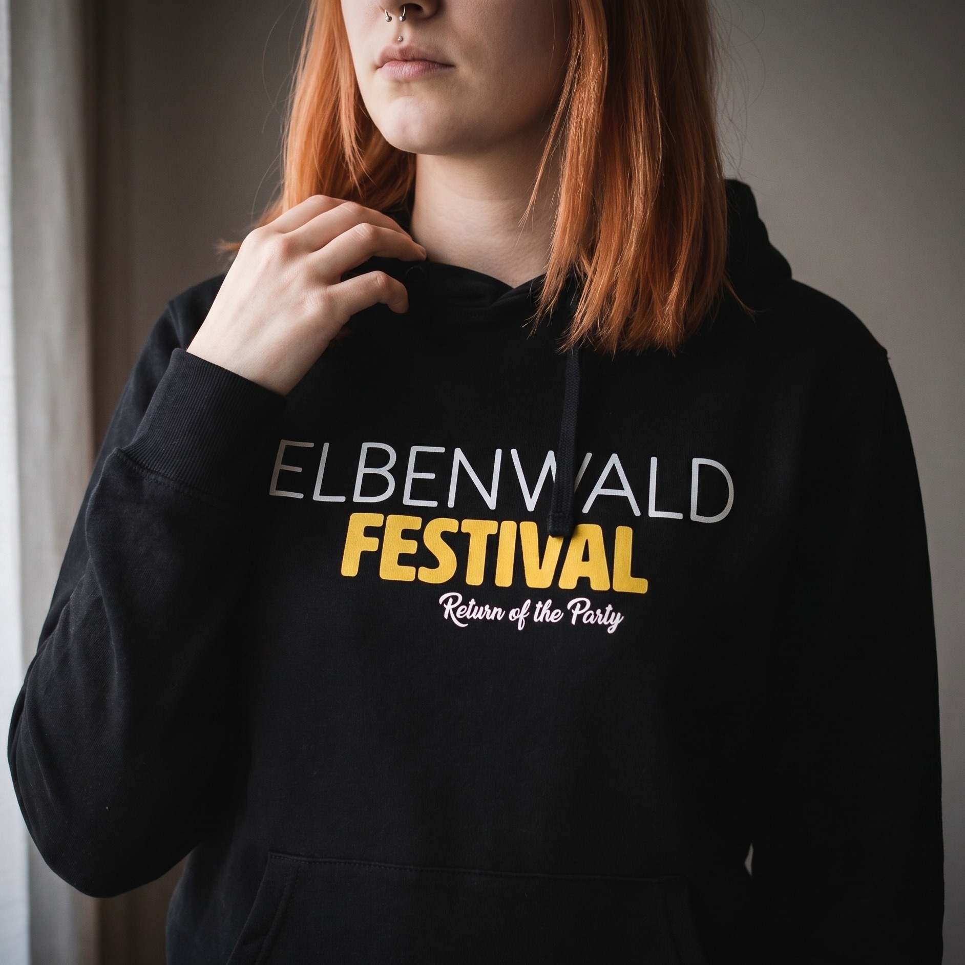 Elbenwald Festival - Return of the Party Hoodie svart