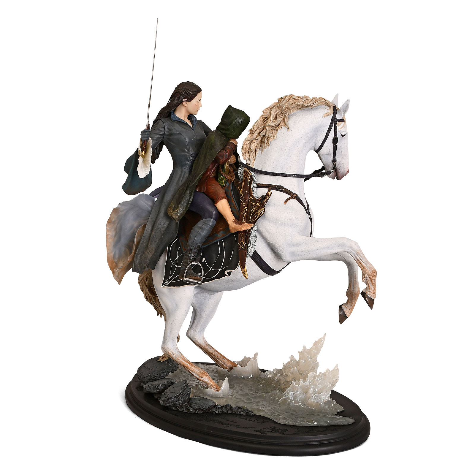 Seigneur des Anneaux - Arwen & Frodo sur Asfaloth Figurine 48 cm deluxe