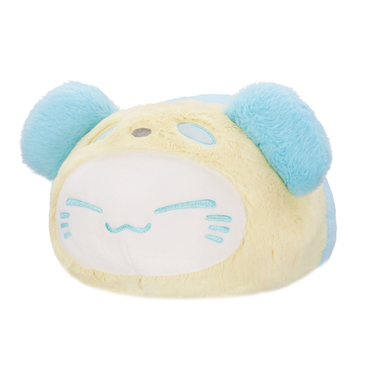 Nemuneko Cat Plush Figure Pastel Panda Big Blue 33 cm