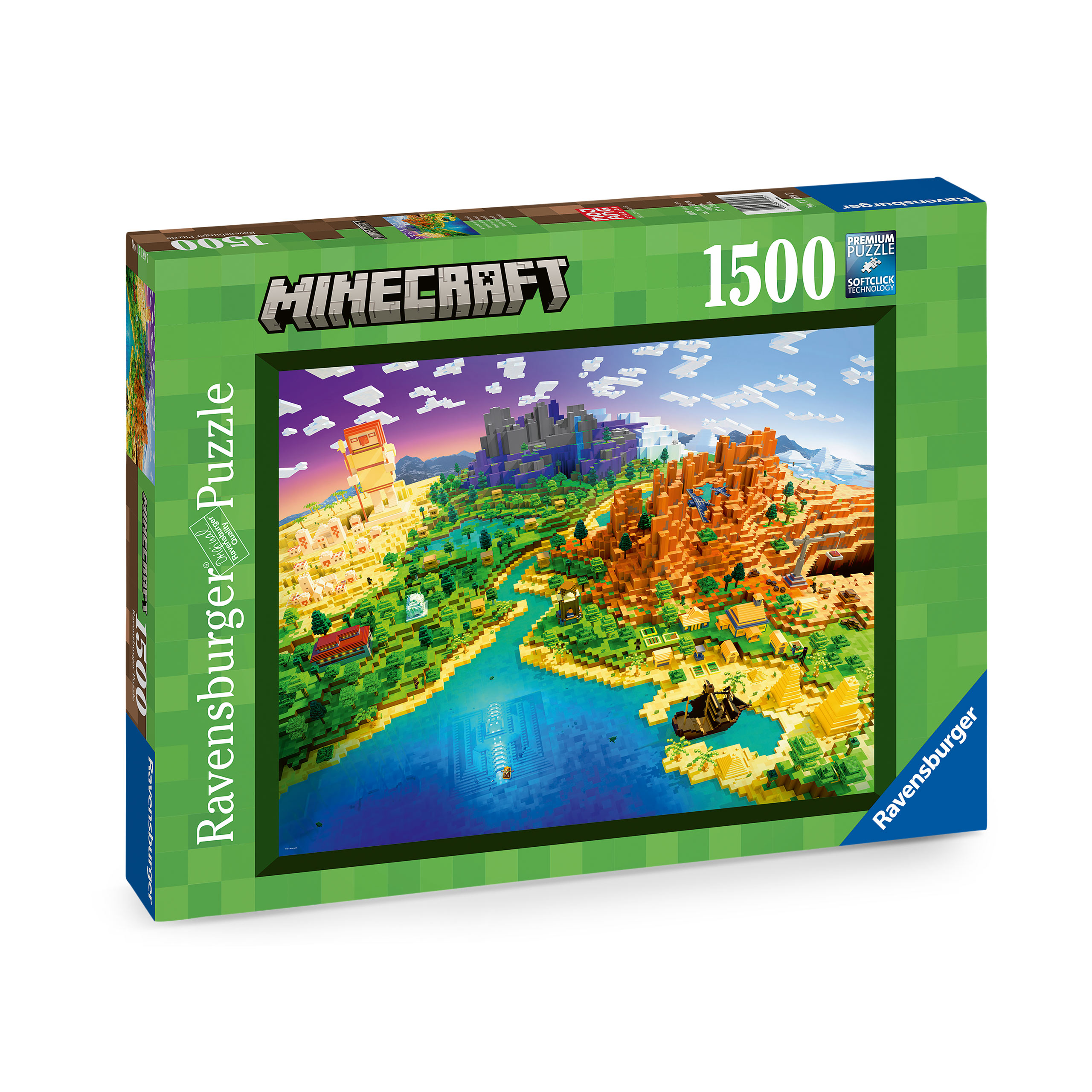 Minecraft - Wereld van Minecraft Puzzel