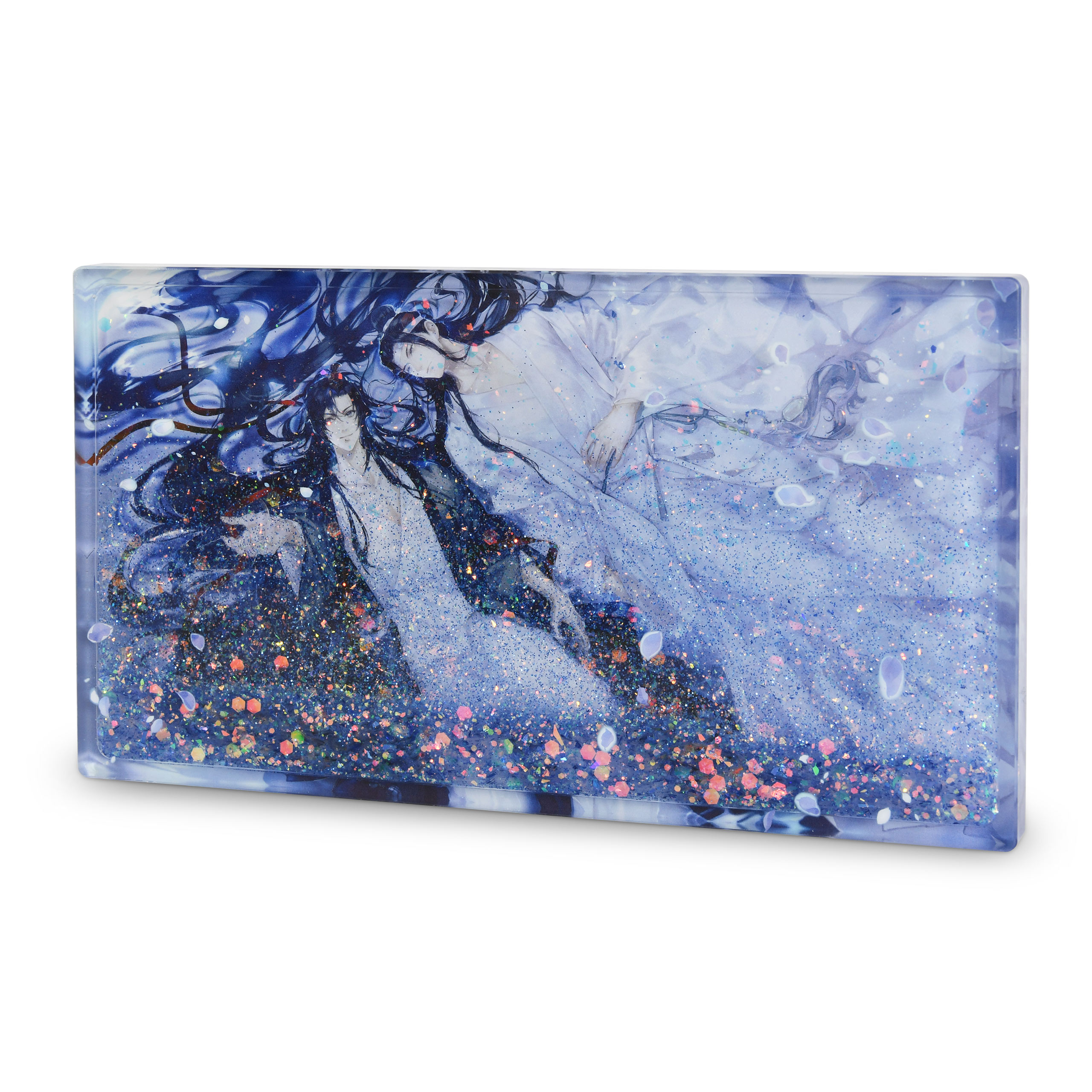 Grandmaster of Demonic Cultivation - Wei & Lan Acrylic Glitter Block Galaxy