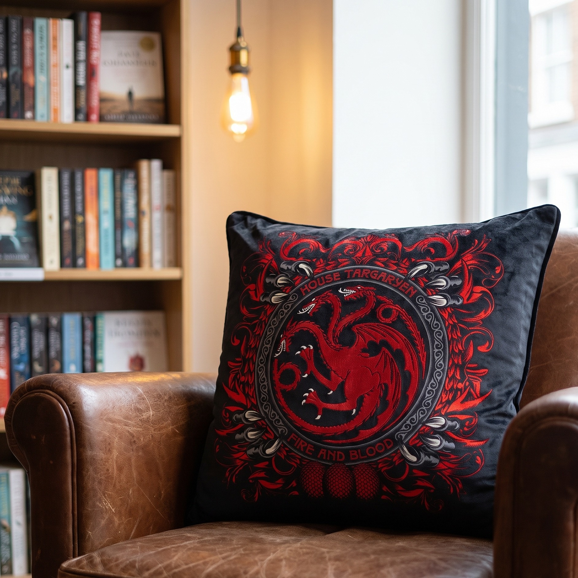 Game of Thrones - Cojín deluxe Casa Targaryen