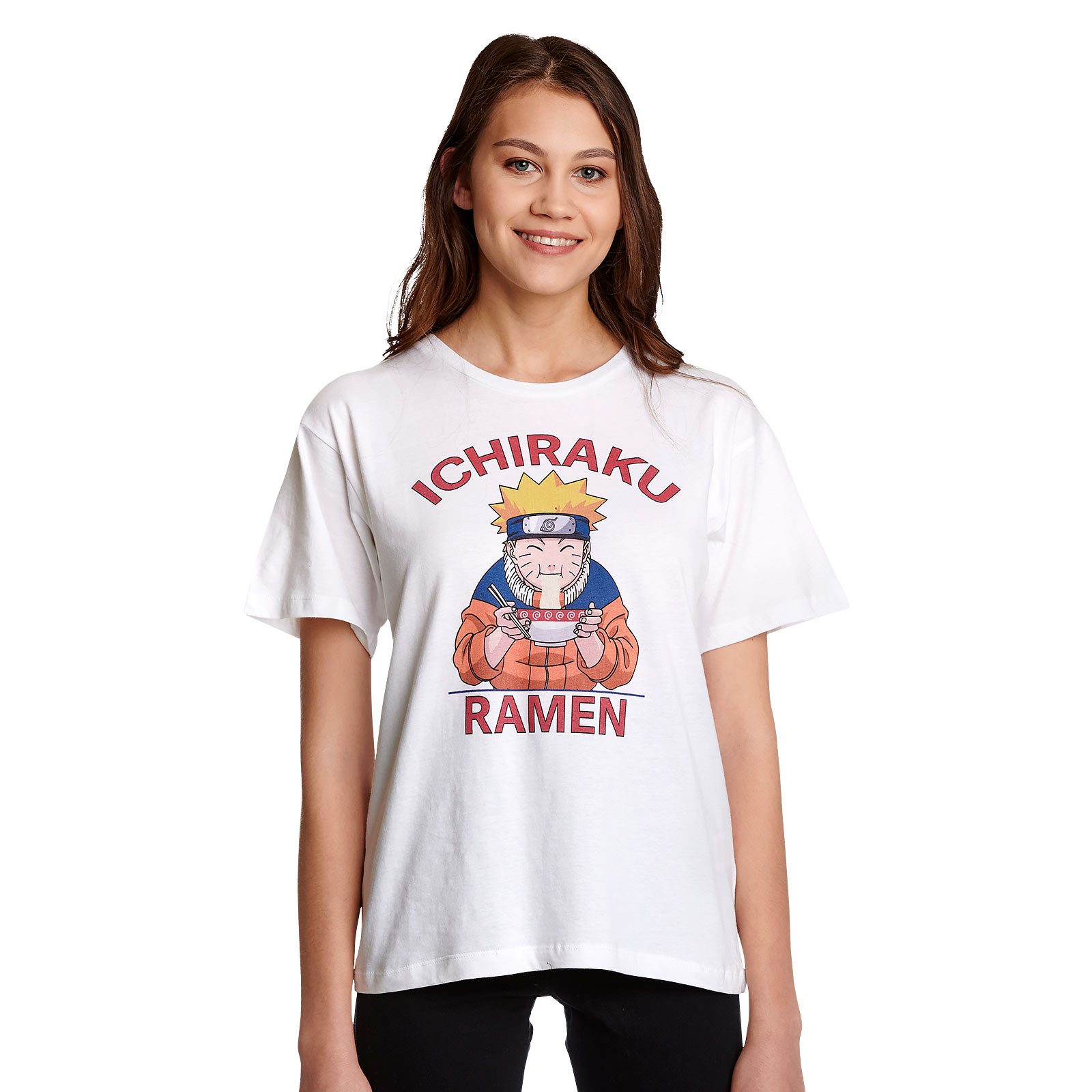 Naruto - Ichiraku Ramen T-Shirt Damen weiß