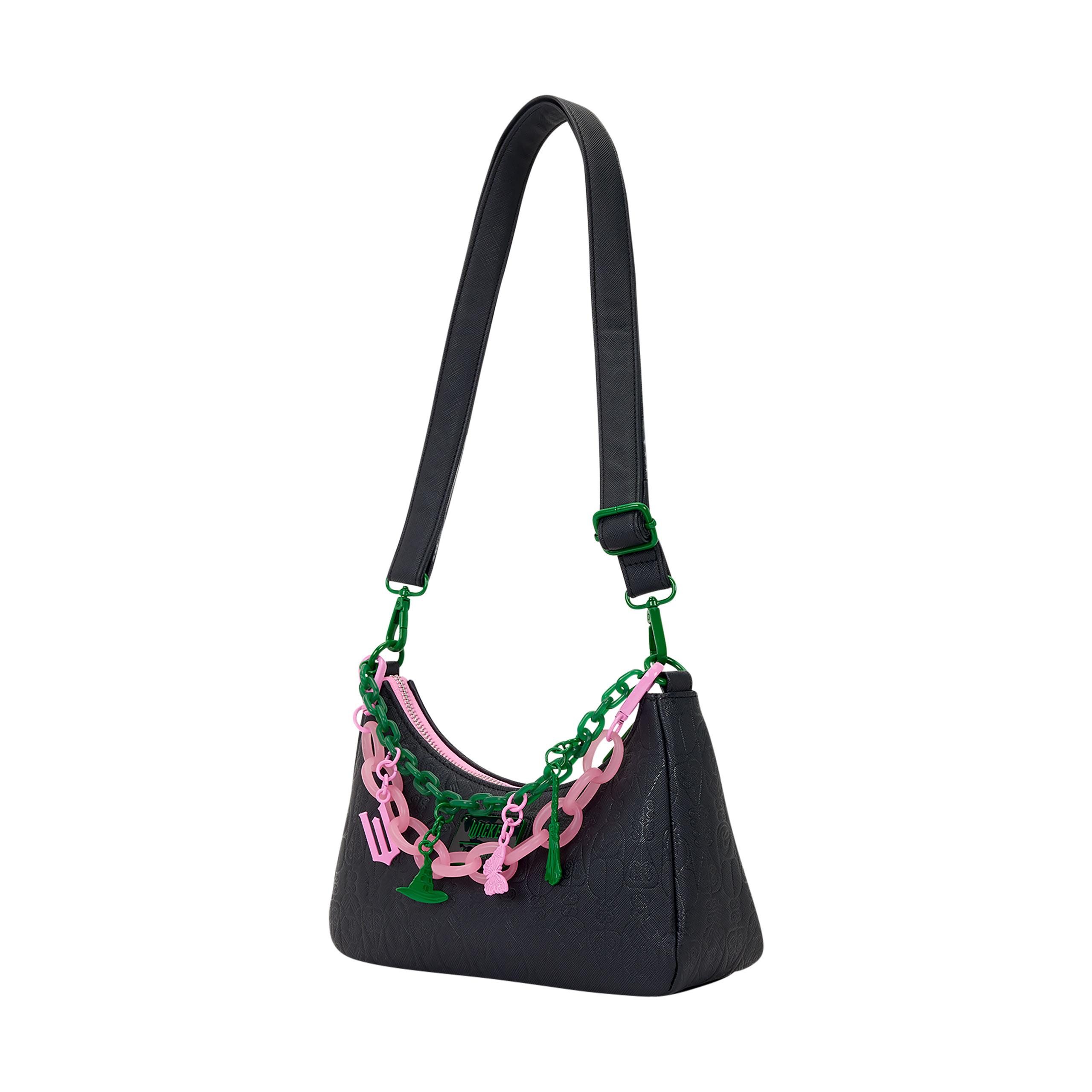 Wicked - torebka crossbody z zawieszkami