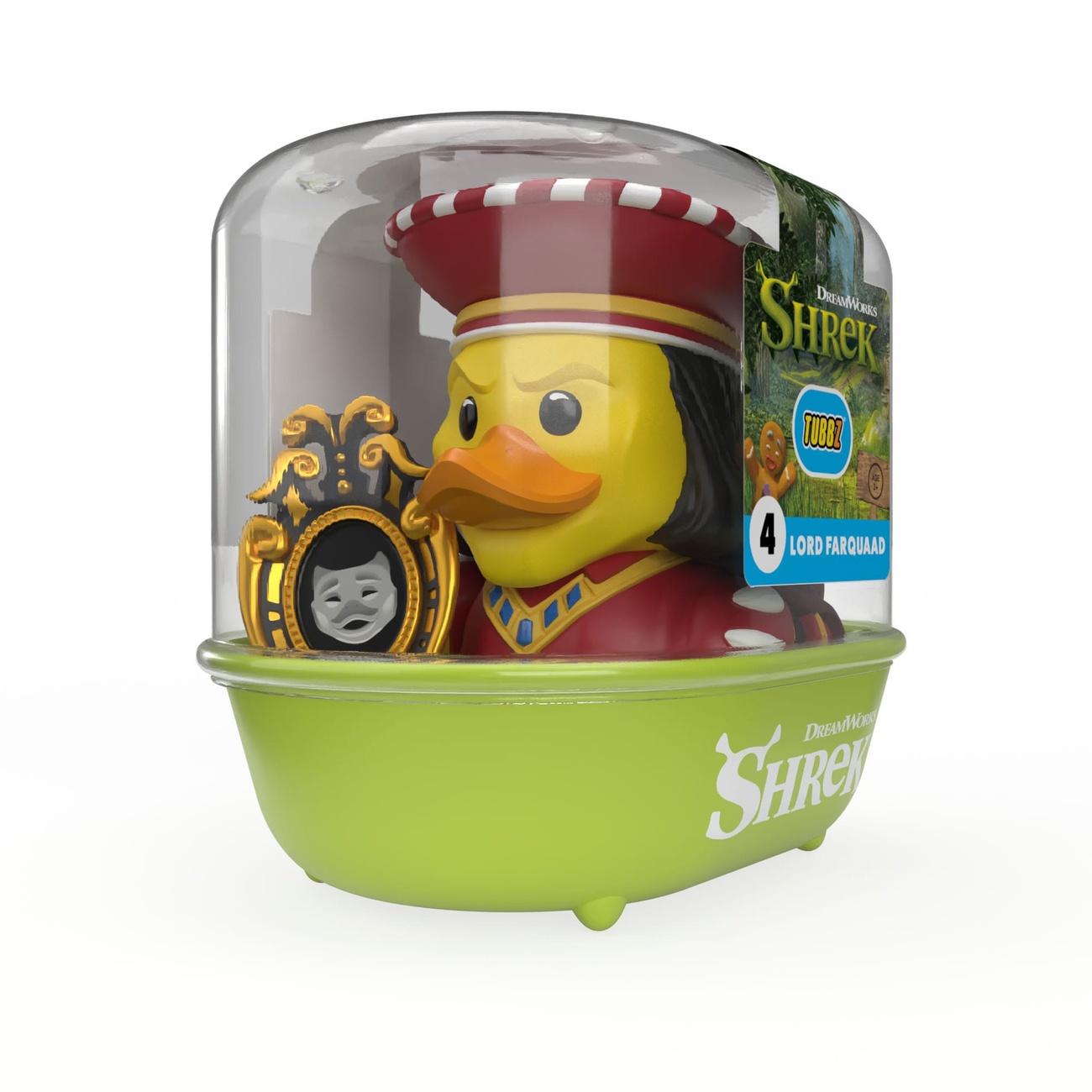 Shrek Tubbz PVC Figure Lord Farquaad with Mirror 1st Edition 10 cm