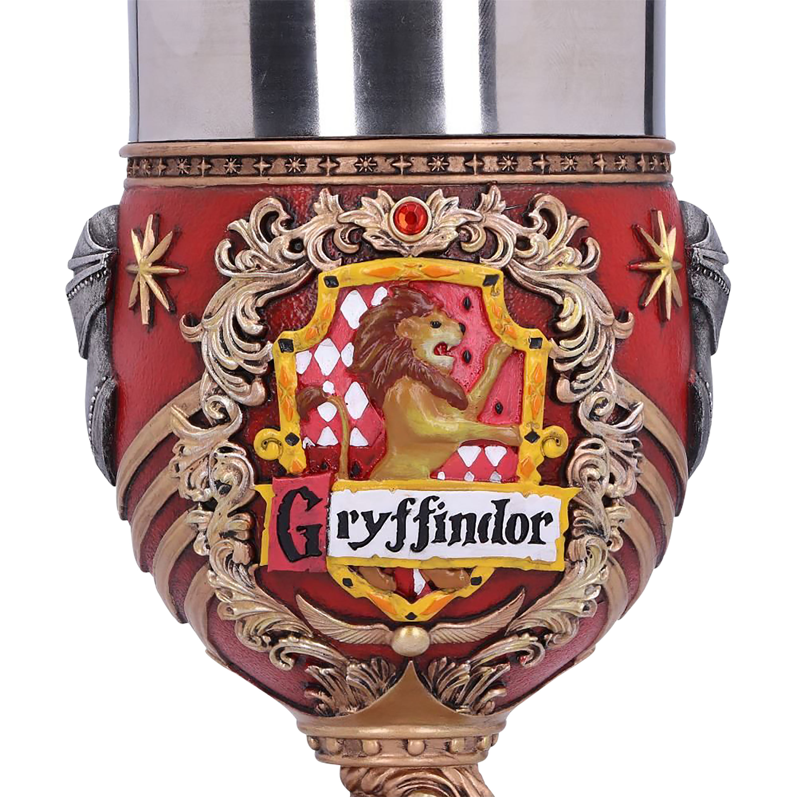 Harry Potter - Calice de luxe avec logo Gryffondor