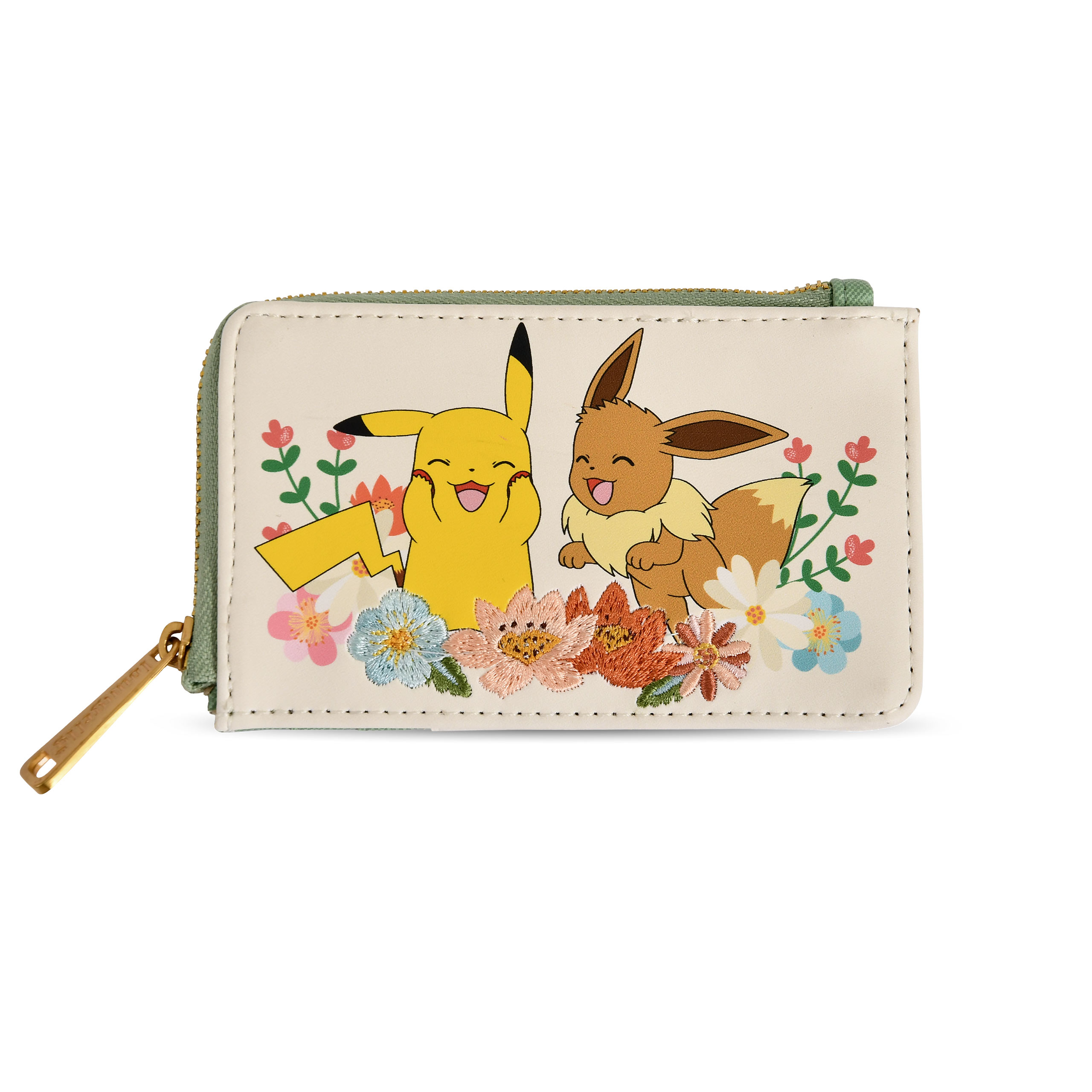 Pokemon - Pikachu en Eevee Bloemen Portemonnee