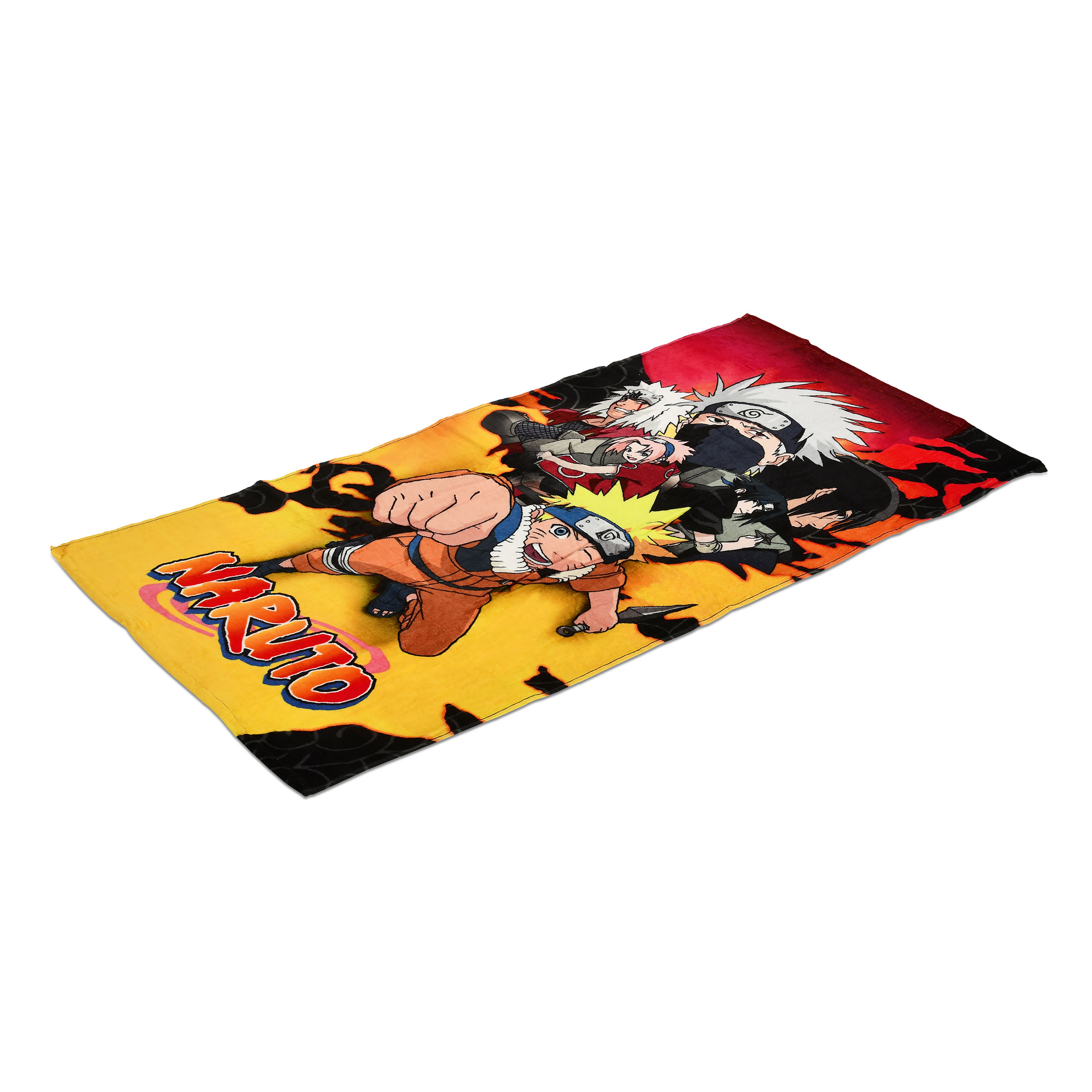 Naruto Shippuden - Serviette de plage Fight