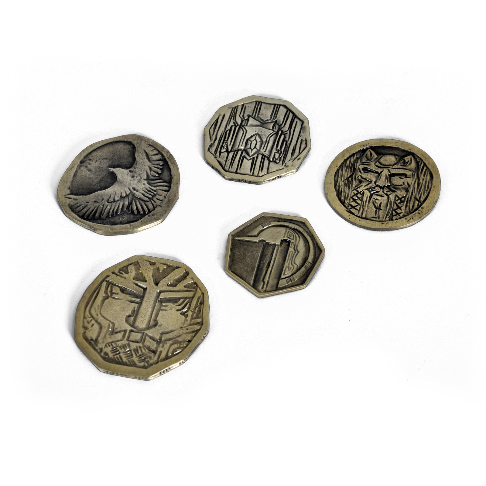 Hobbit - Smaugs Schatz Zwergen Münzen Set