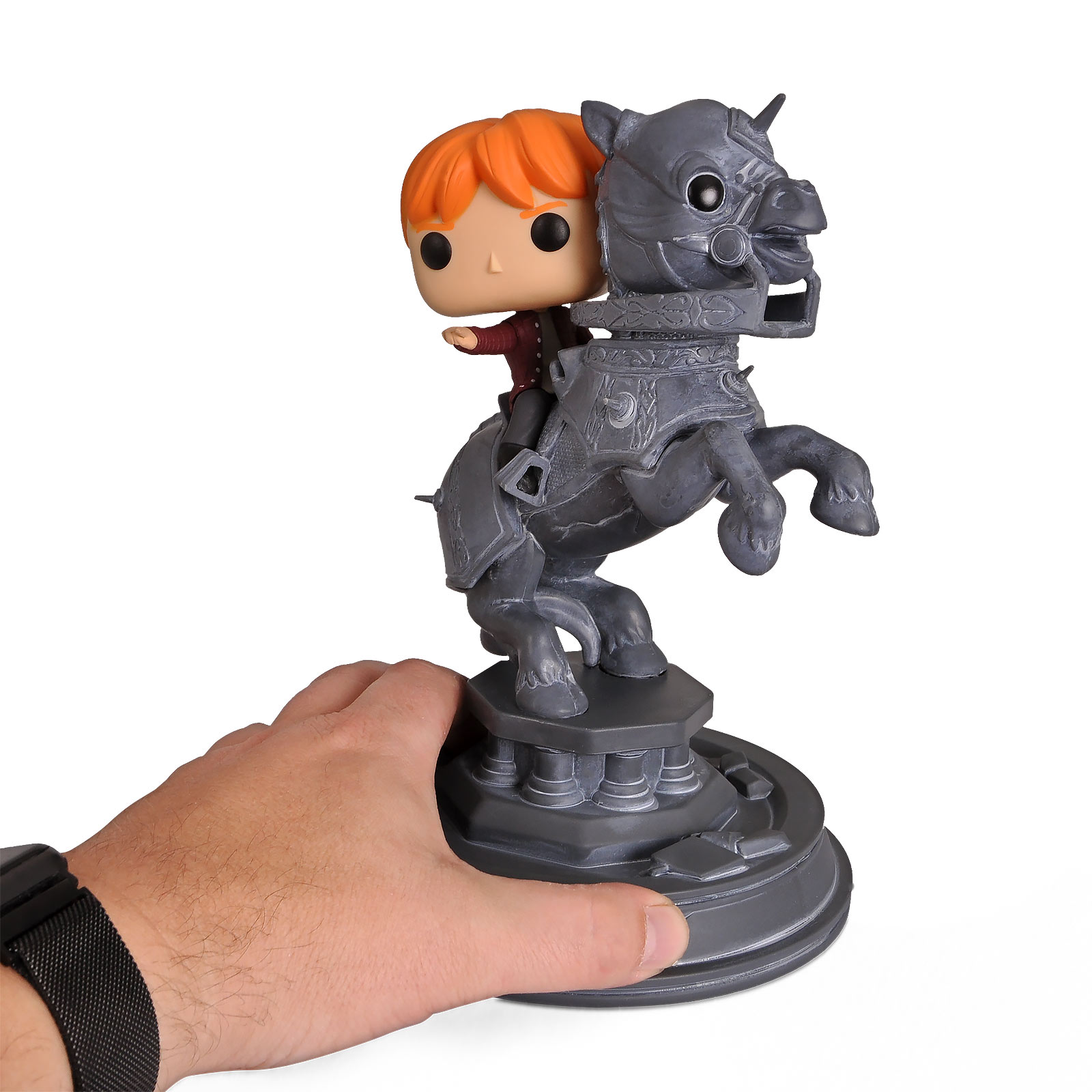 Harry Potter - Ron avec figurine Funko Pop d'échec 21 cm