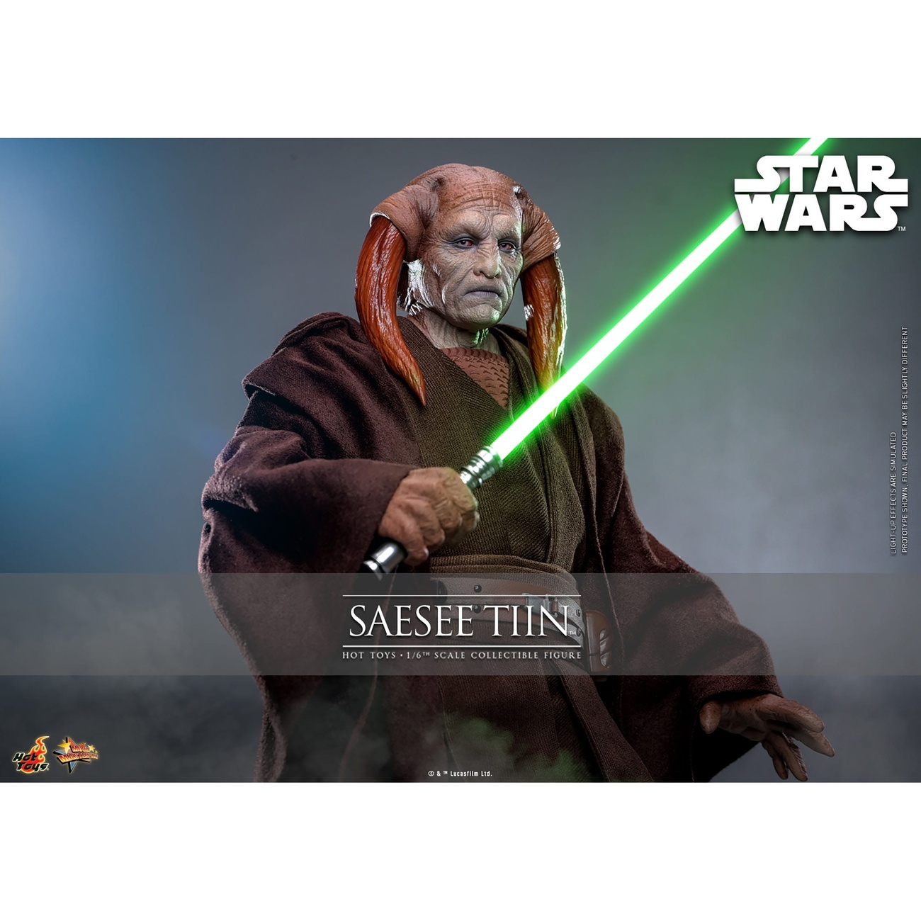 Star Wars Episode III: Revenge of the Sith - Saesee Tiin Masterpiece 1:6 Actiefiguur