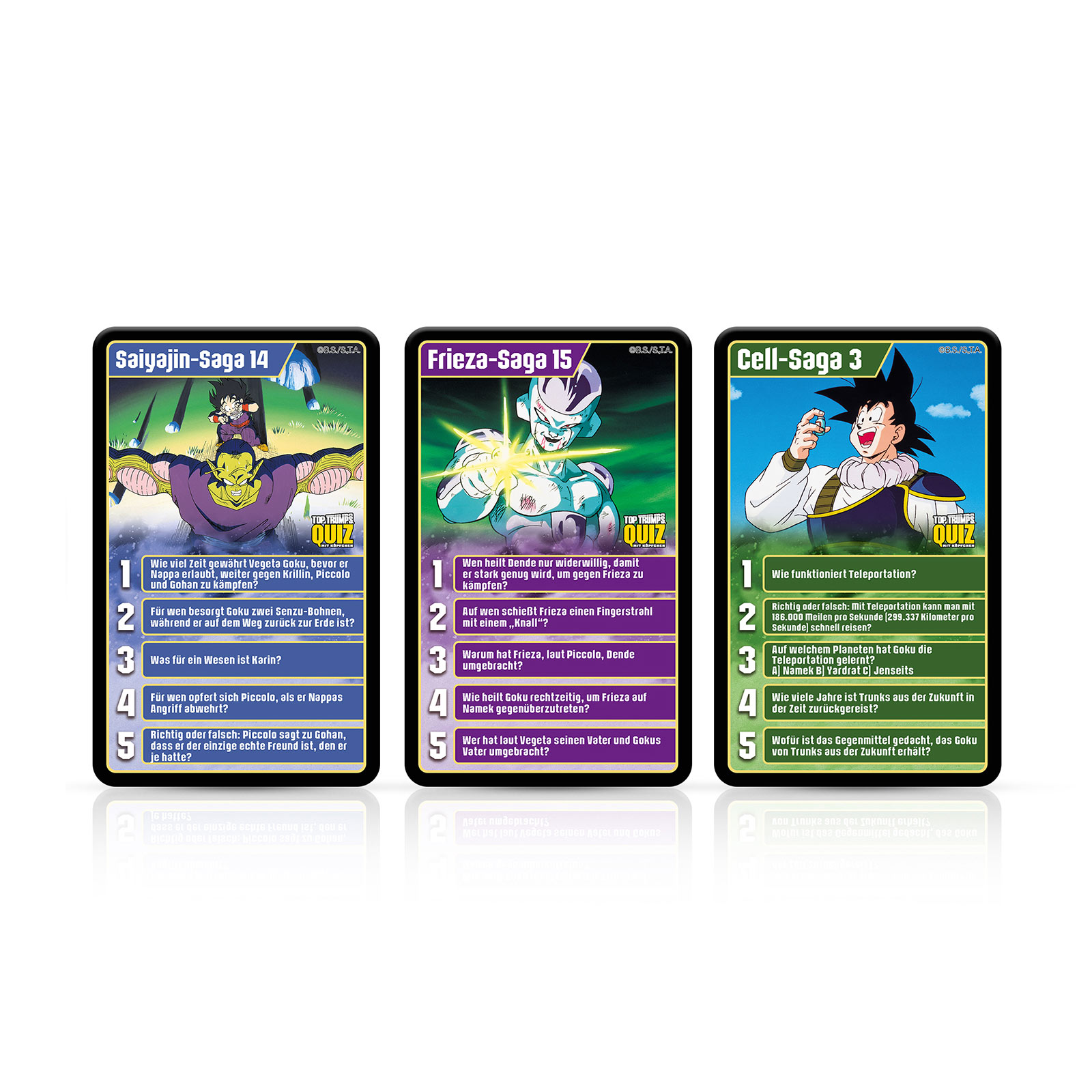 Dragon Ball Z - Top Trumps Quiz