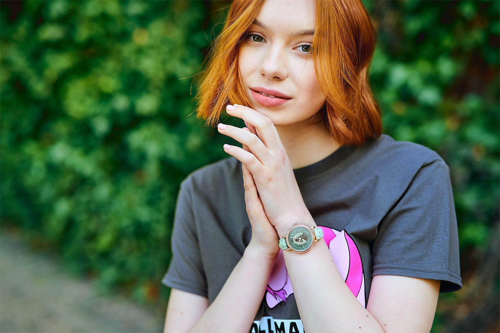 Alice au Pays des Merveilles - Montre à bracelet 'Always Curious'