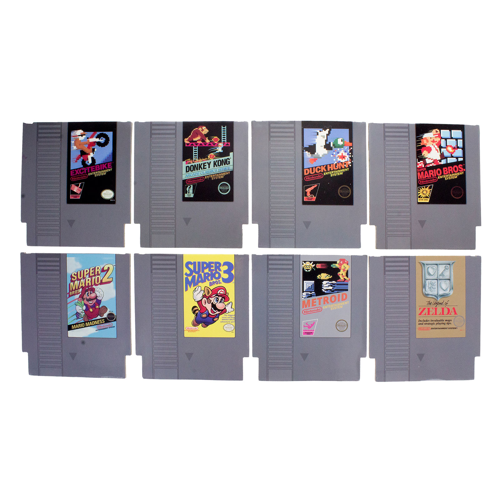Nintendo - NES Games Onderzetters Set van 8