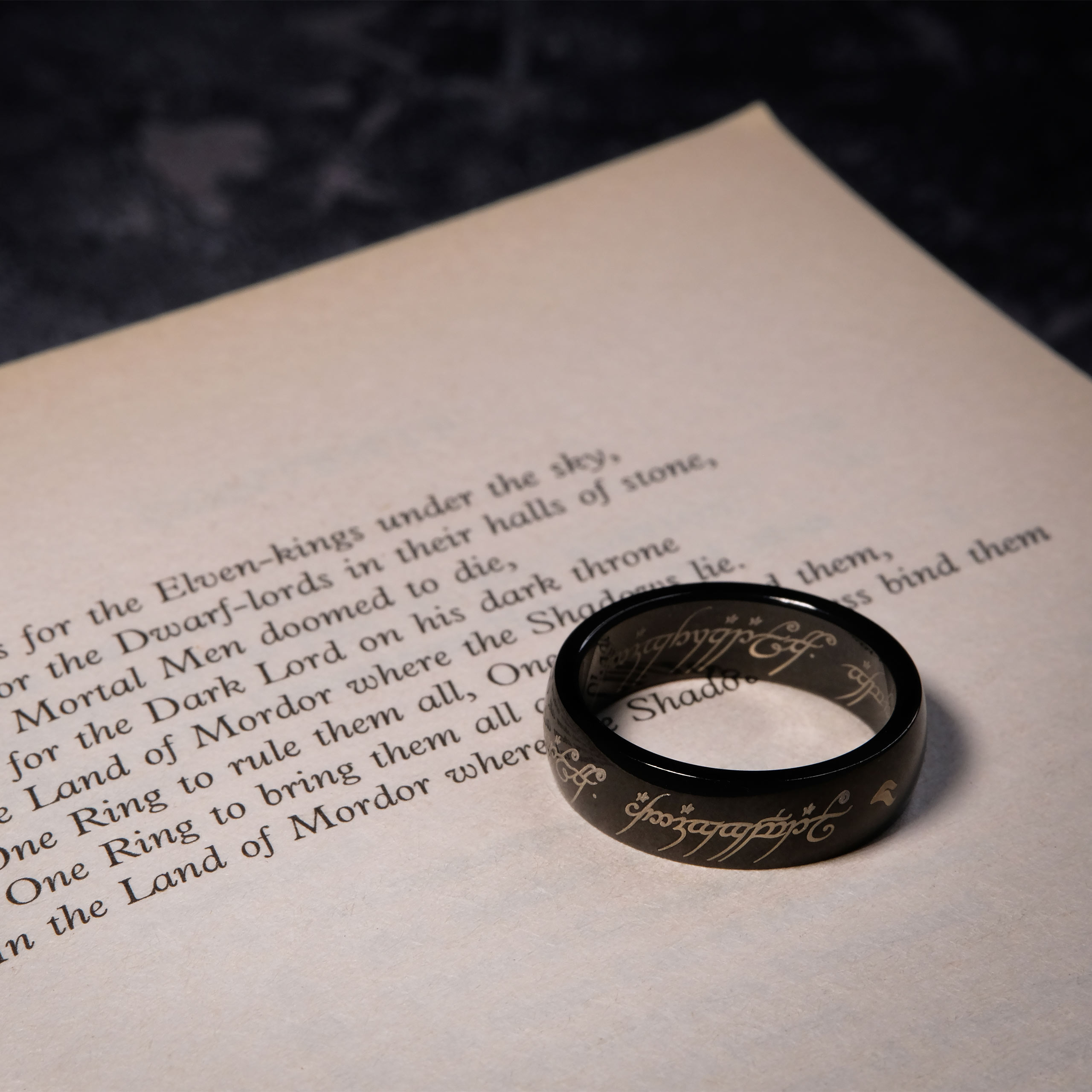 The ONE Ring Titan Blackline The Lord Of The Rings Elbenwald The ONE Ring Titan Blackline The Lord Of The Rings Elbenwald
