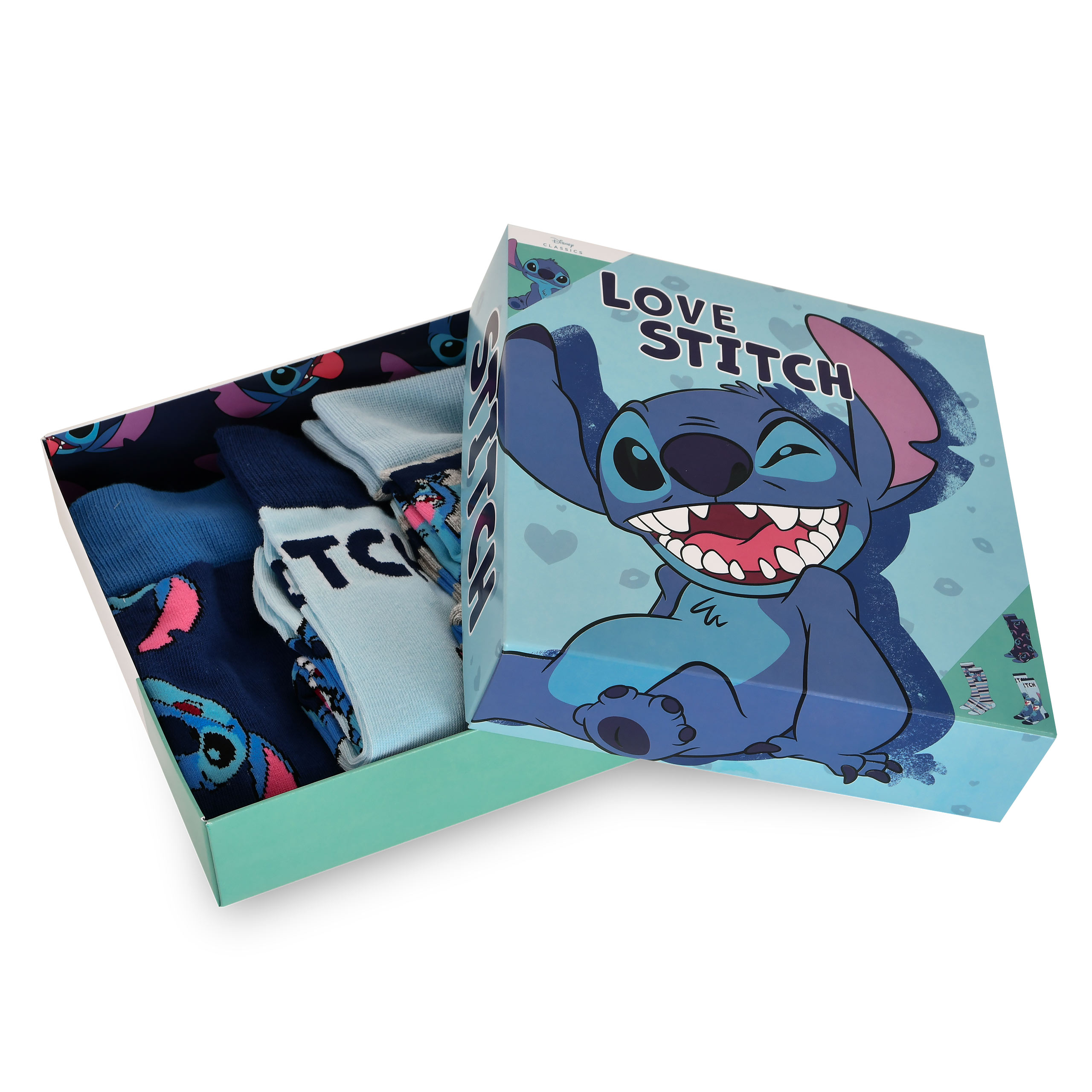 Lilo & Stitch - Socken 3er Set Stitch
