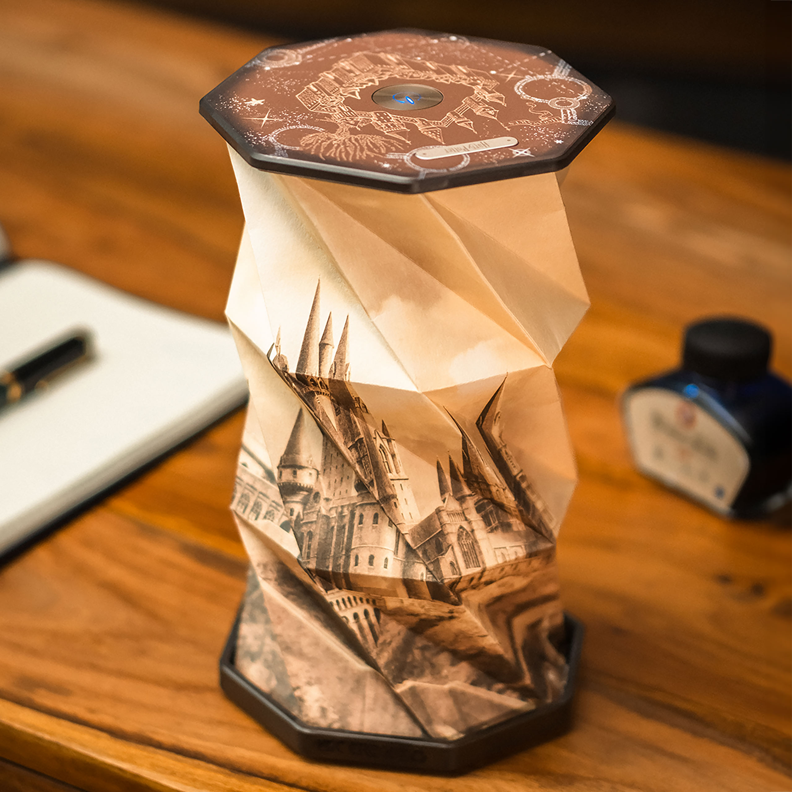 Harry Potter - Hopfällbar Hogwarts-slottlampa