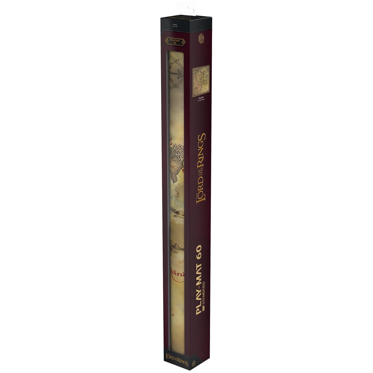 Ultimate Guard Tappetino da gioco Oversized 61 x 61 cm Il Signore degli Anelli™ "Luoghi della Terra di Mezzo"