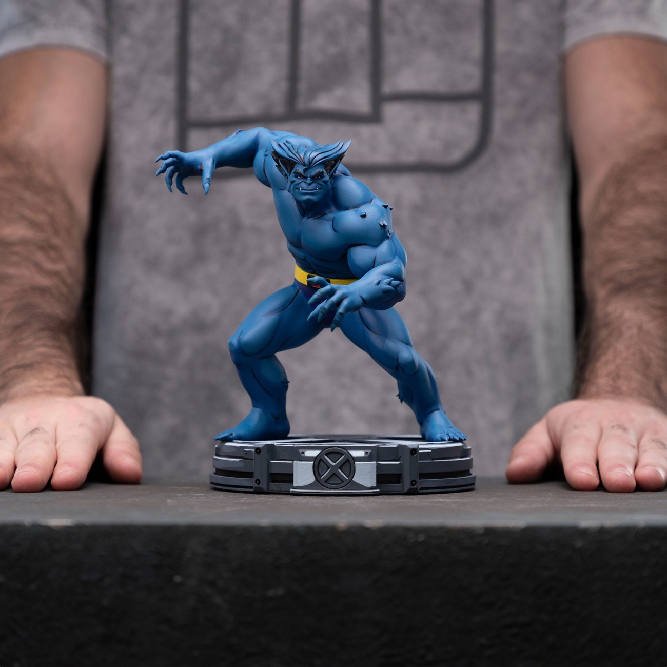 Marvel BDS Art Scale Staty 1/10 Beast 19 cm