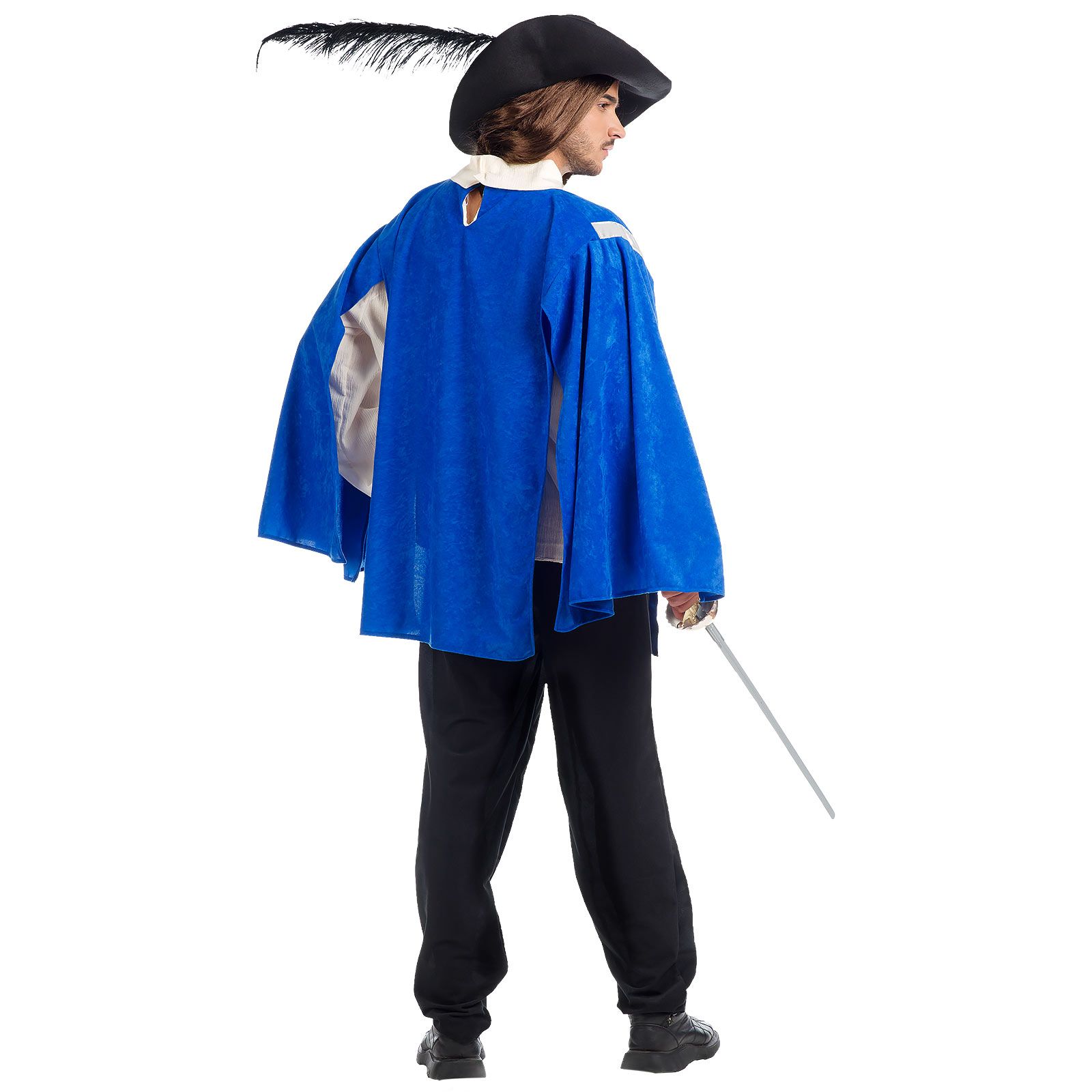 Royal Musketeer - Men's Costume Blue