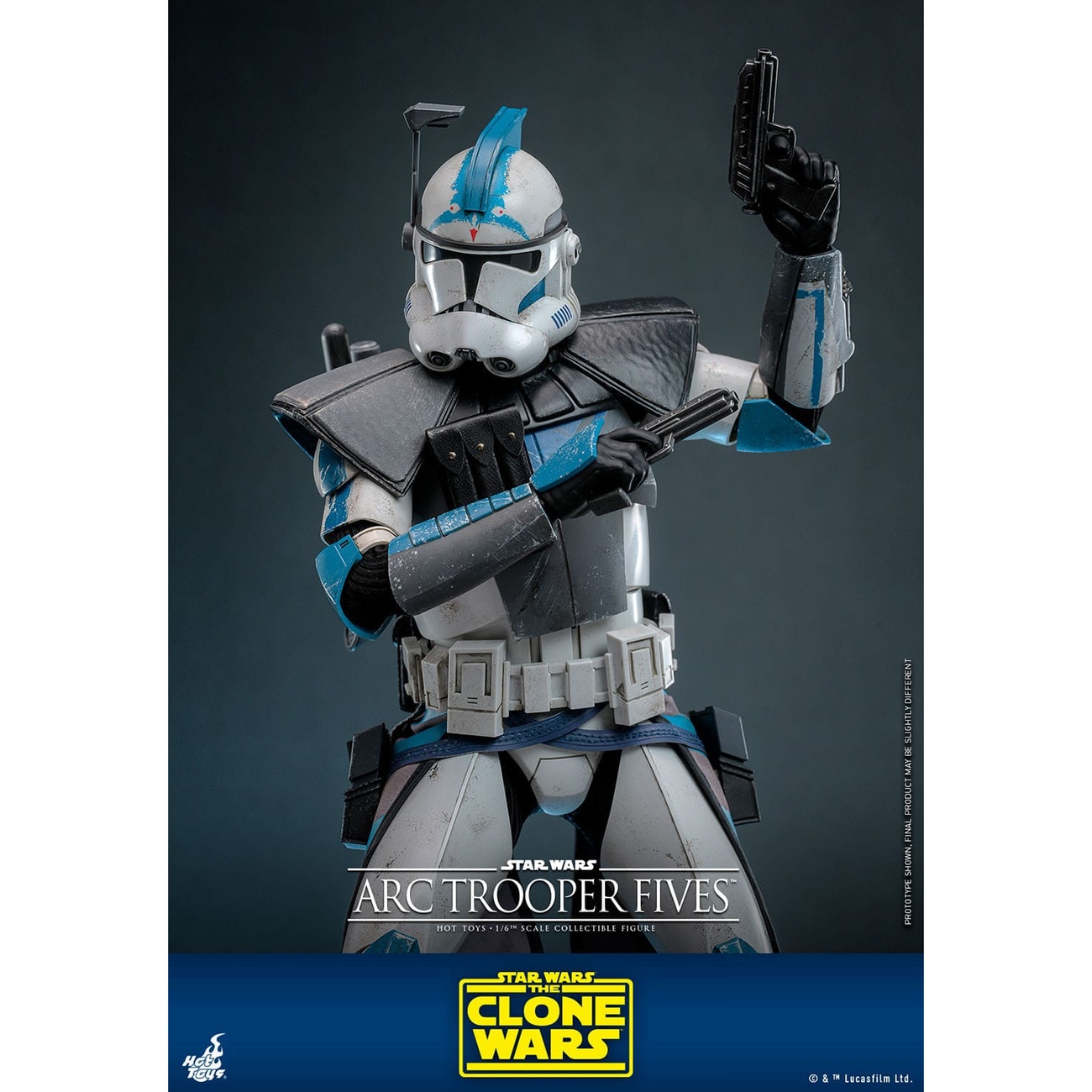 Star Wars: The Clone Wars - Arc Trooper Fives Actionfigur 1:6