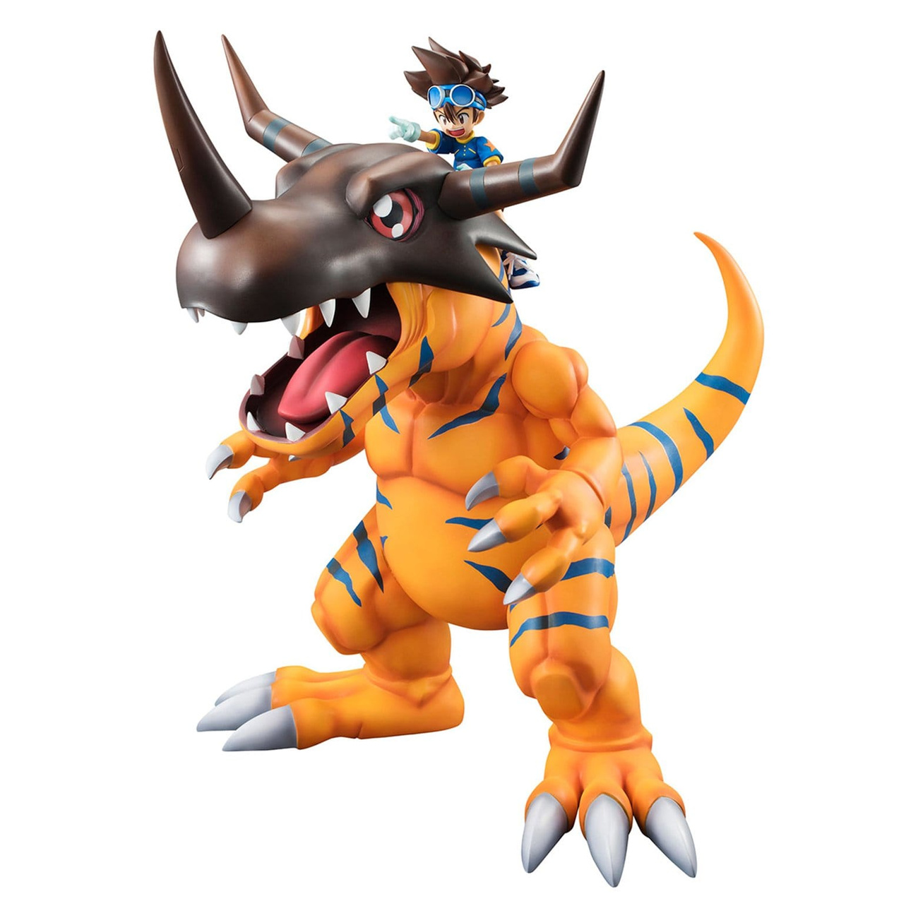 Digimon Adventure - Greymon och Taichi Yagami G.E.M. Series figureset (Repeat)