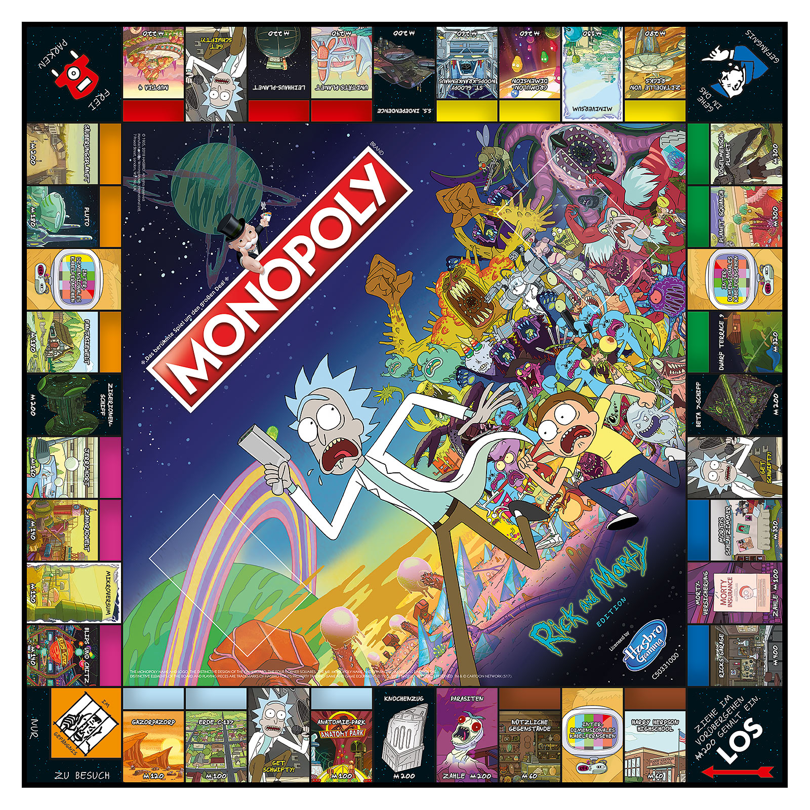 Rick et Morty - Monopoly Monstre