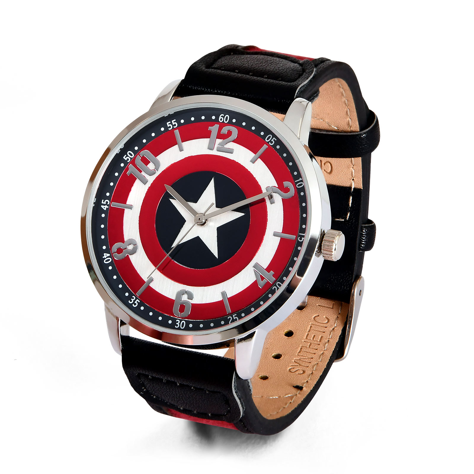 Captain America - Shield Logo Armbanduhr