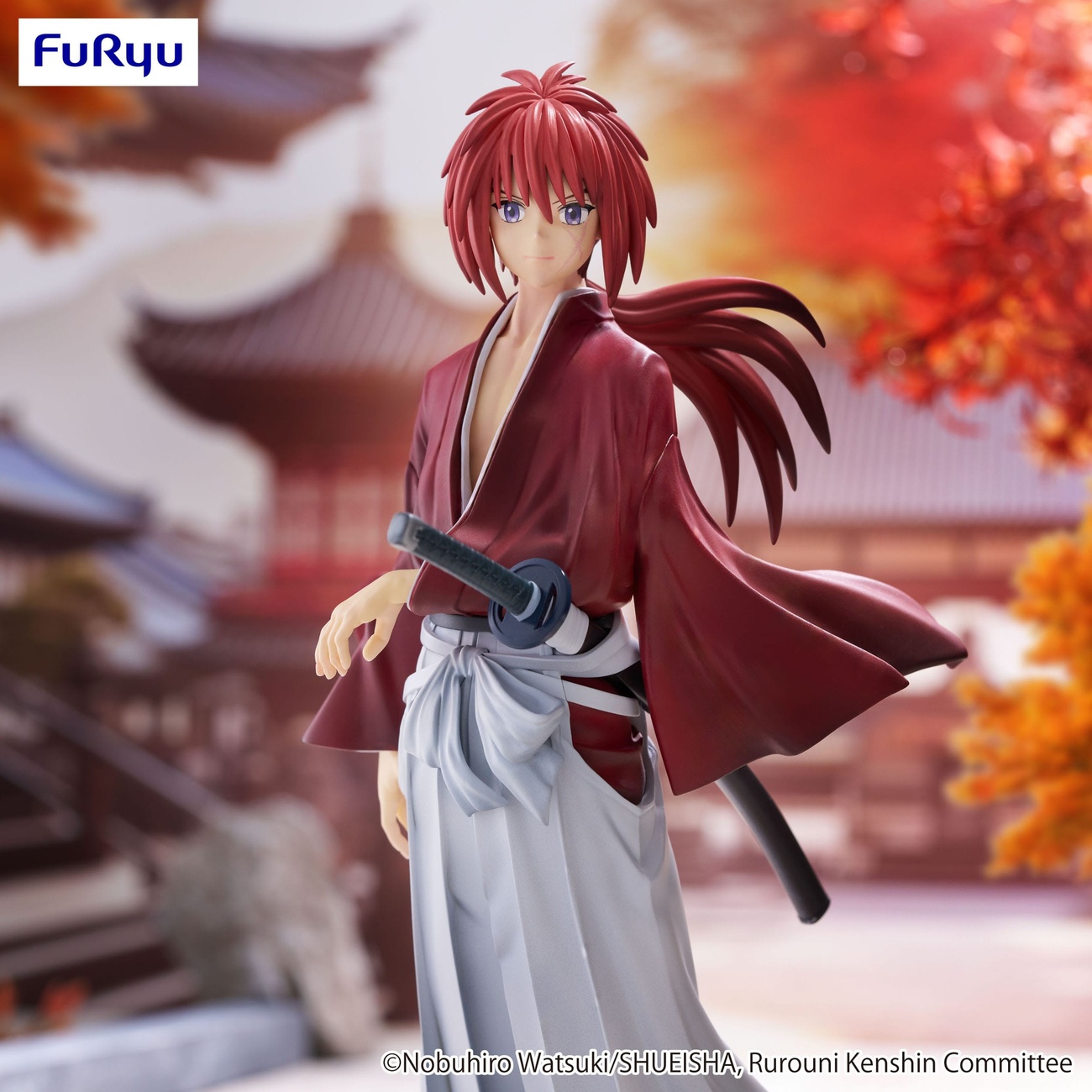 Rurouni Kenshin: Wędrowiec z Epoki Meiji Figura PVC Trio-Try-iT Kenshin Himura 19 cm