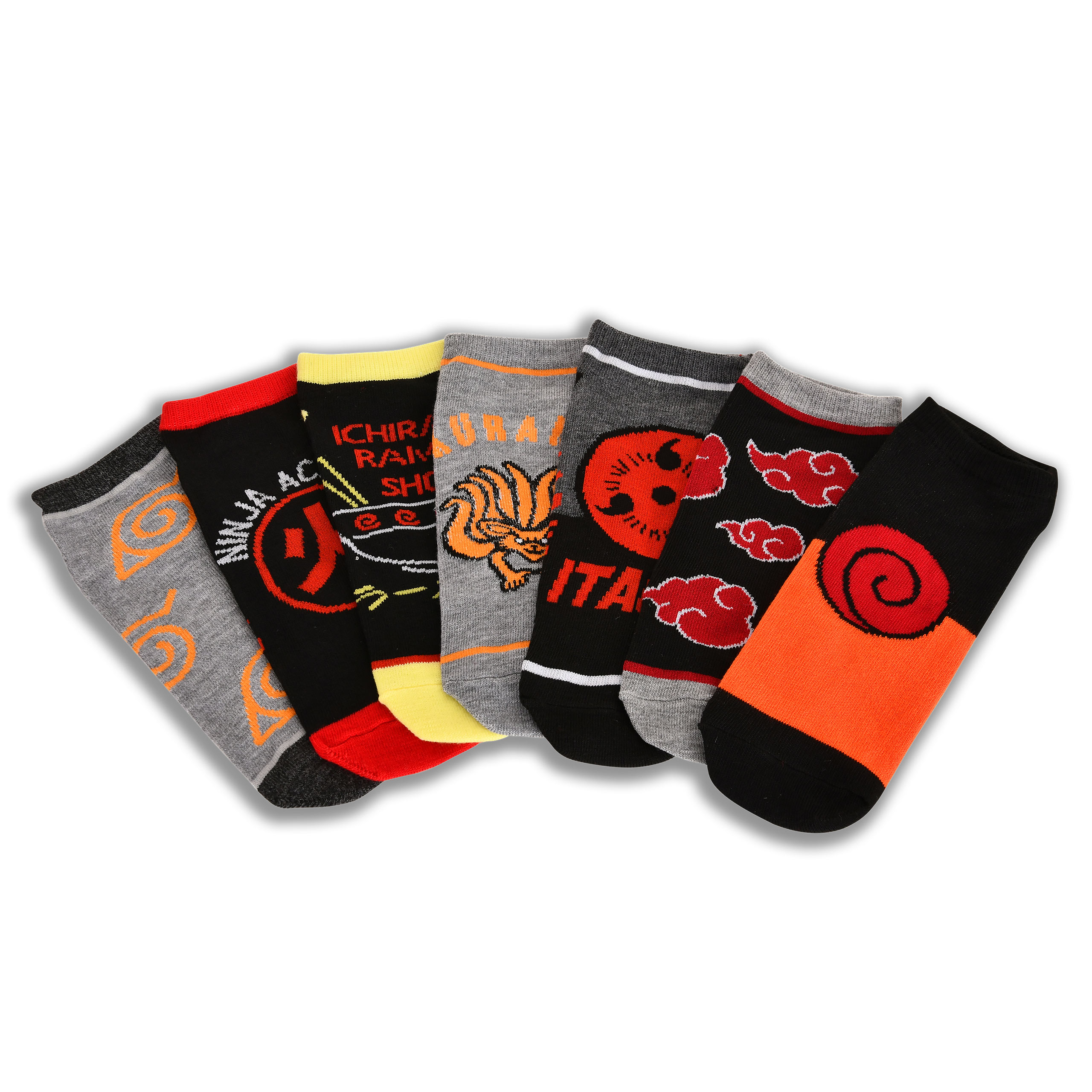 Naruto Shippuden - Icons Sokken Set van 7