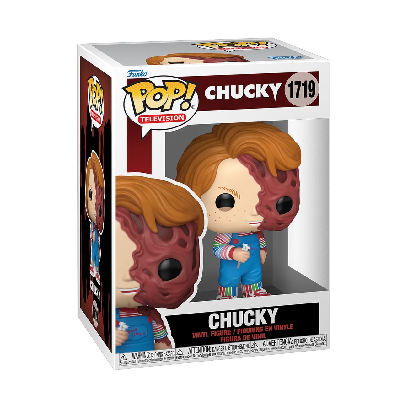 Chucky POP! Television Figura de vinilo Chucky (Melted Face) 9 cm