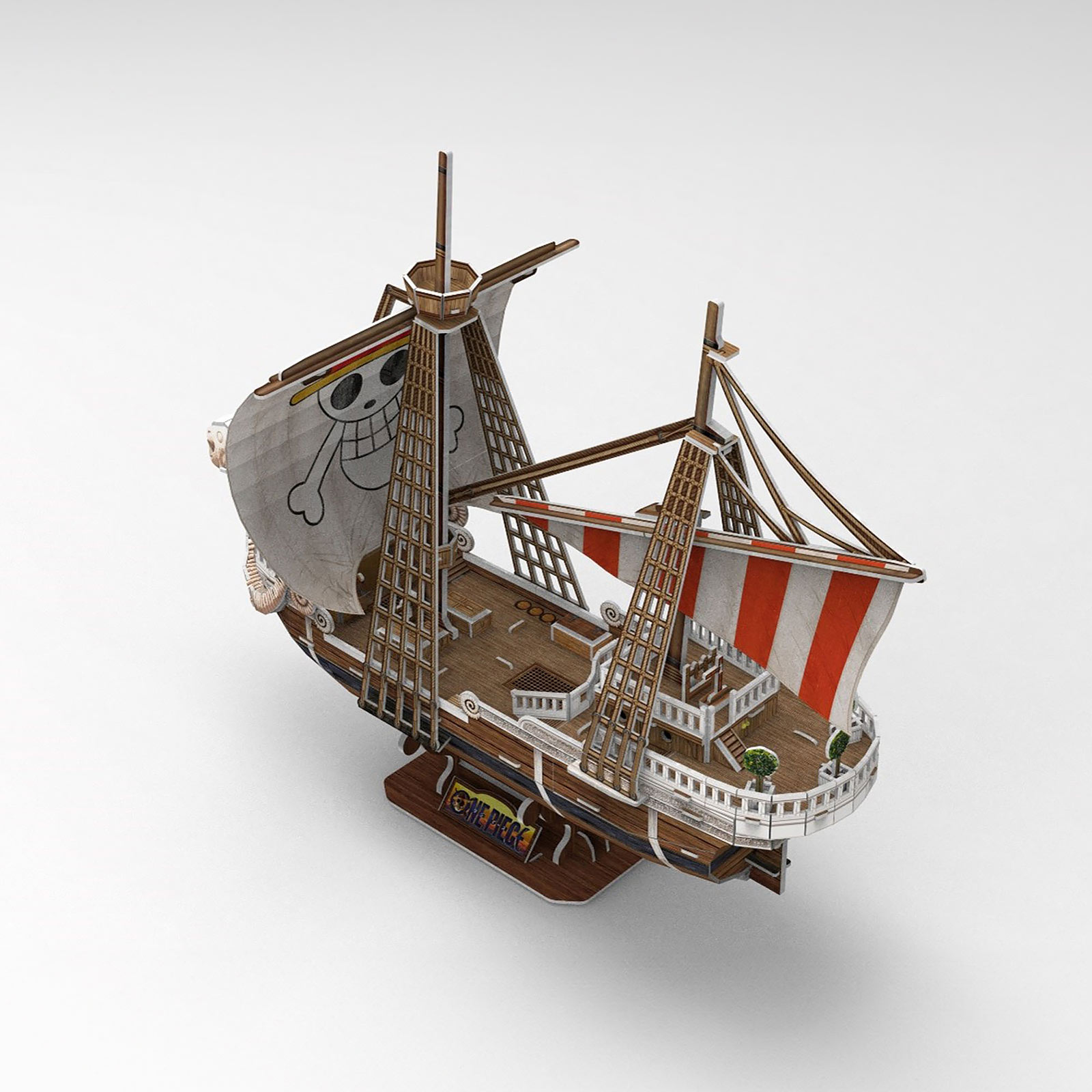 One Piece - Maquette 3D Going Merry
