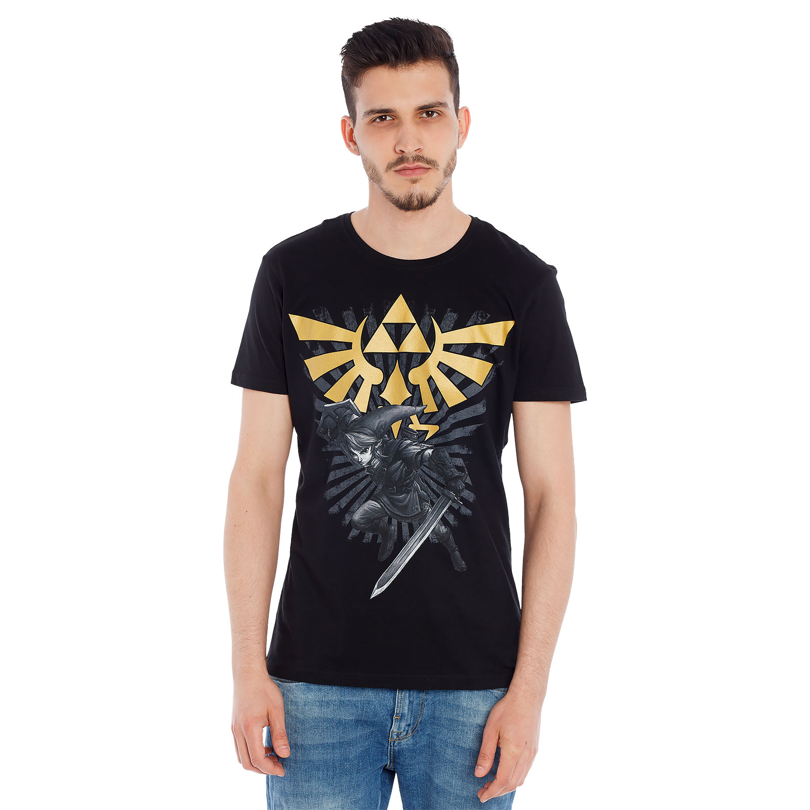 Zelda - T-shirt Link noir